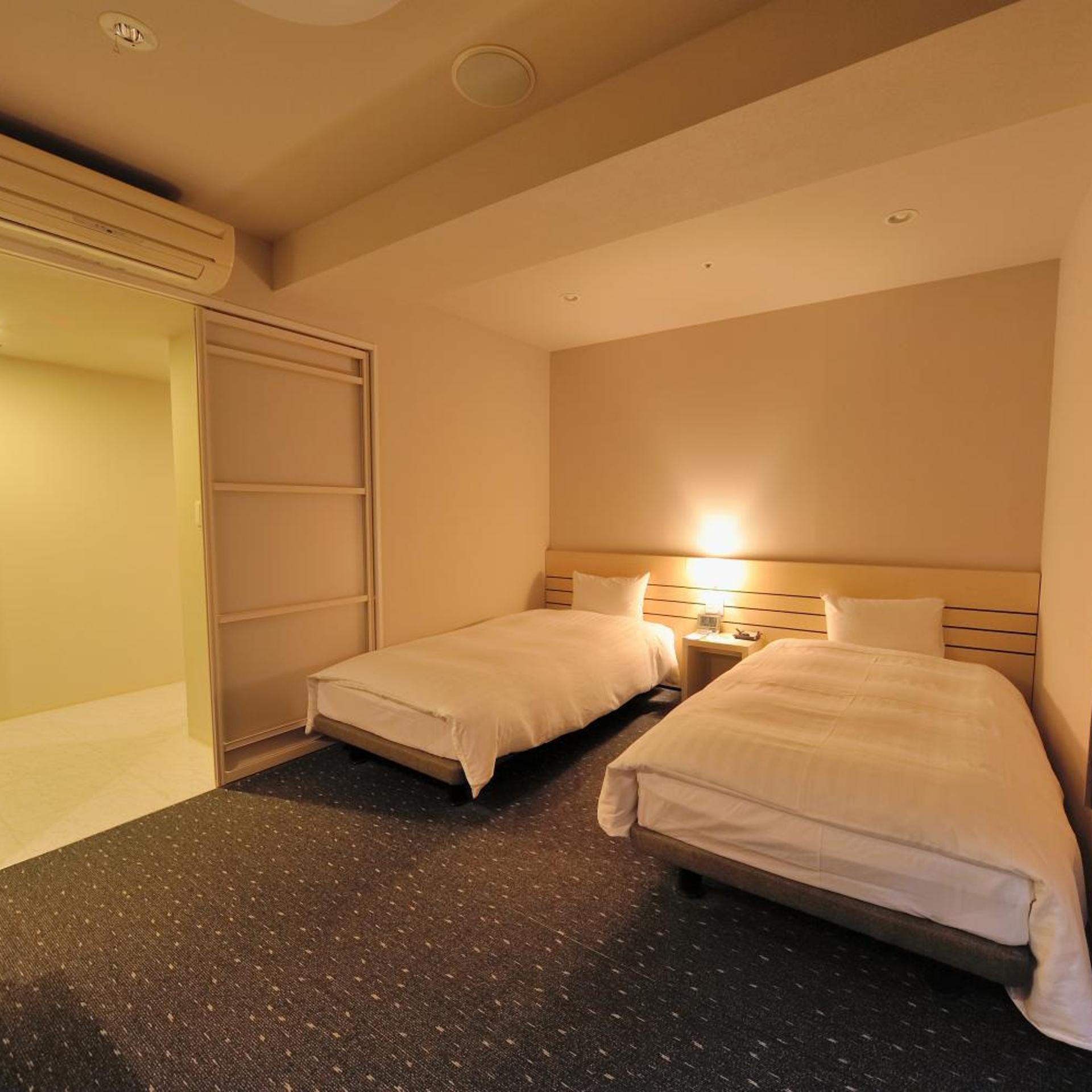 Standard, Twin Beds, Dormy Inn Akita Natural Hot Spring 2/3