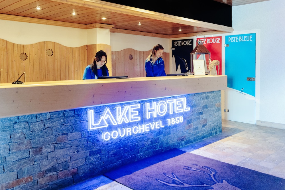 Lobby at Lake Hotel Courchevel 1850, COURCHEVEL