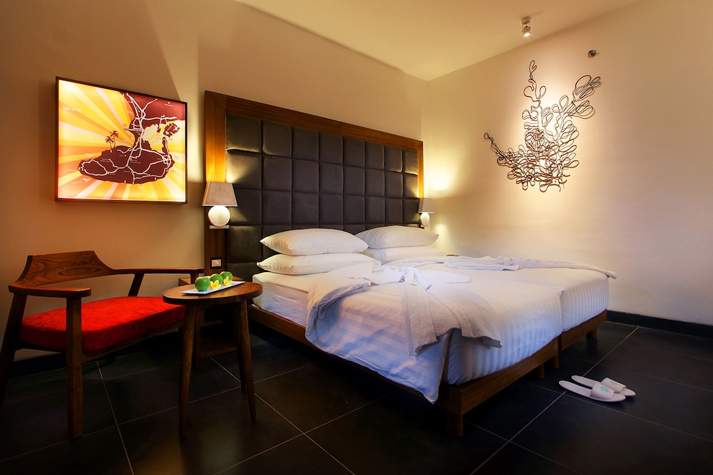 غرفة ديلوكس بسرير مزدوج أو سريرين منفصلين، THE 1O1 Bali Fontana Seminyak 10/10
