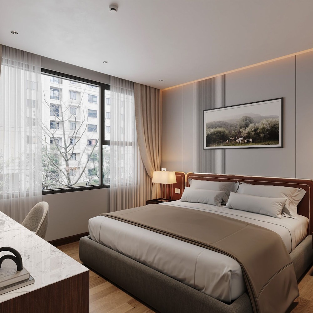 غرفة سوبيريور بسريرين منفصلين، San Seize Hanoi Hotel 5/10