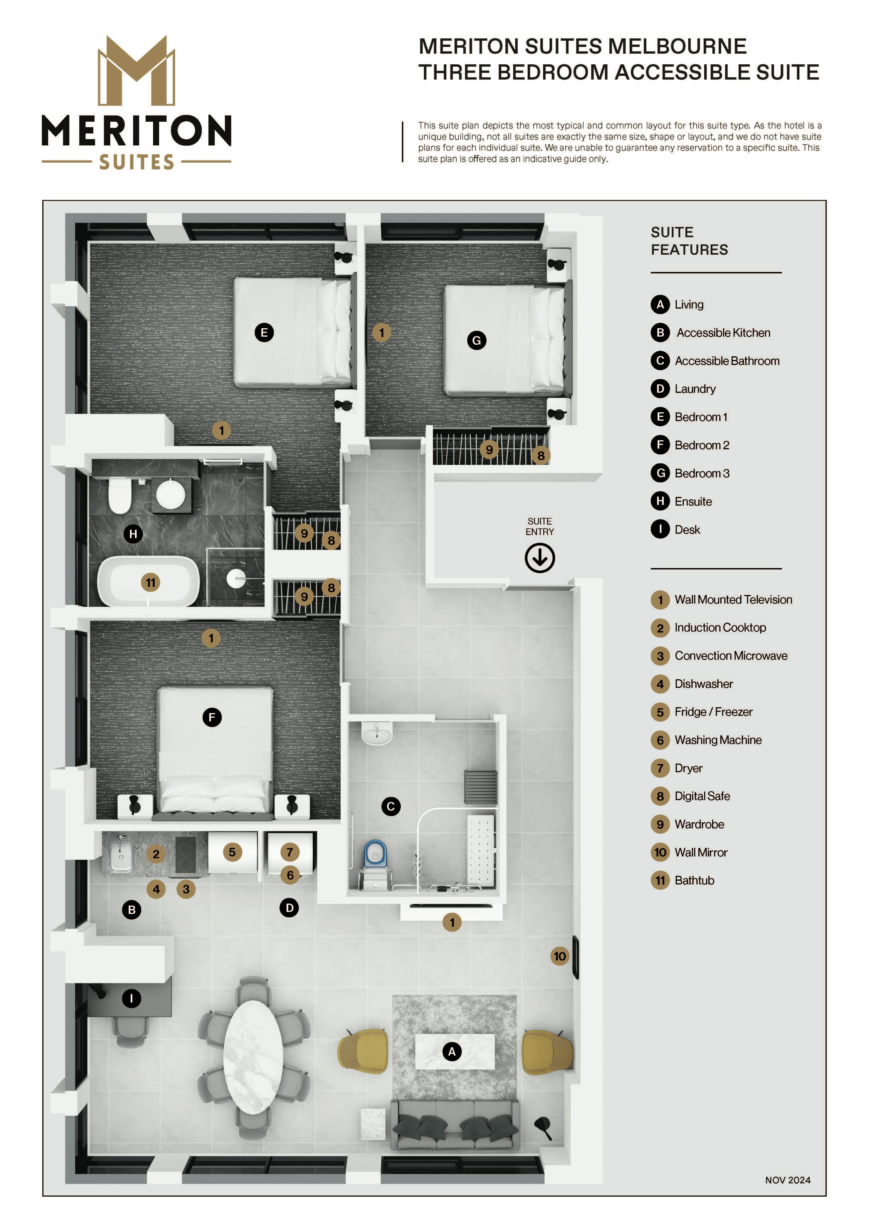 Meriton Suites Melbourne 28/50