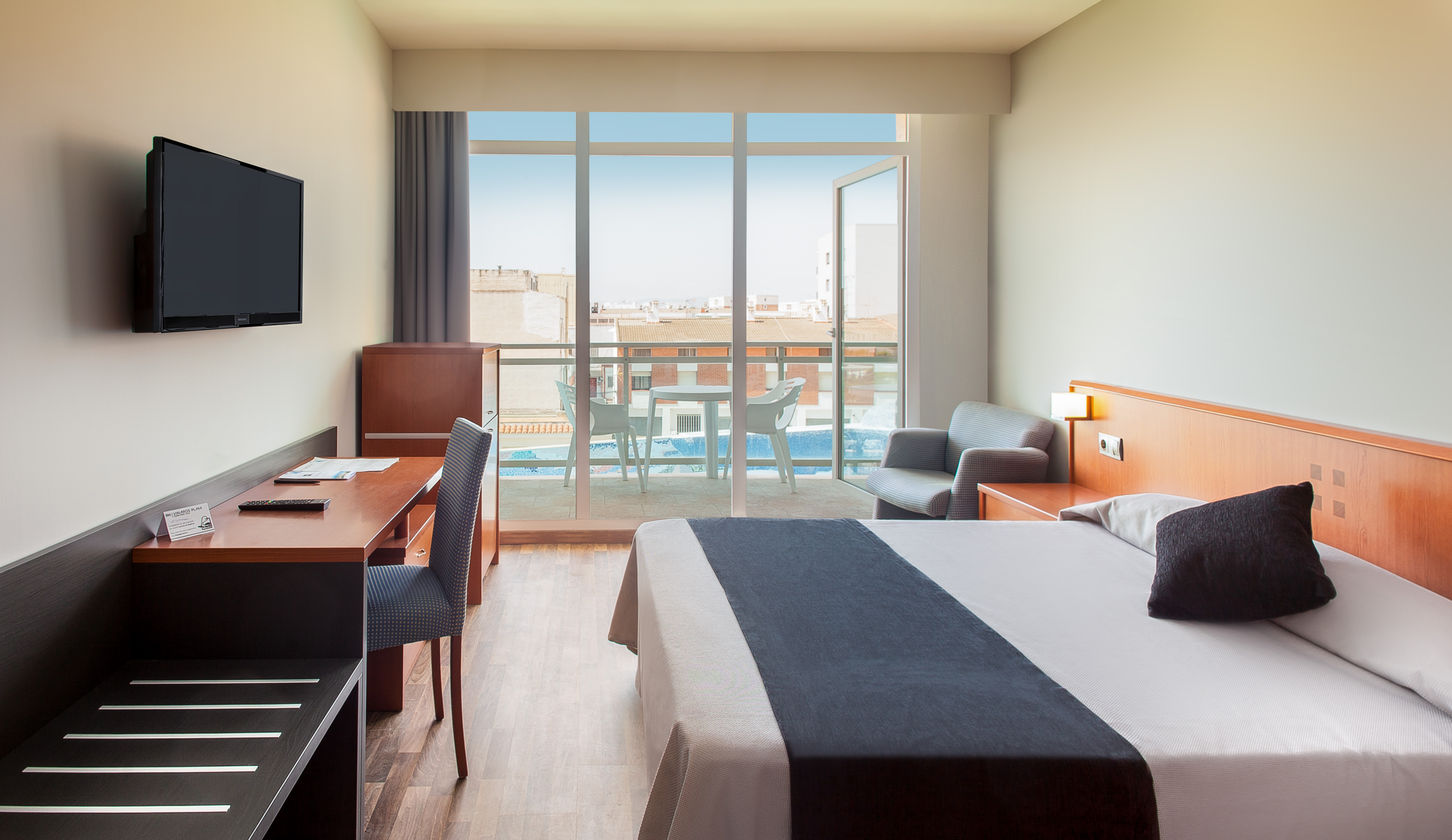 غرفة قياسية بسرير مزدوج أو سريرين منفصلين، RH Vinaros Playa 2/3
