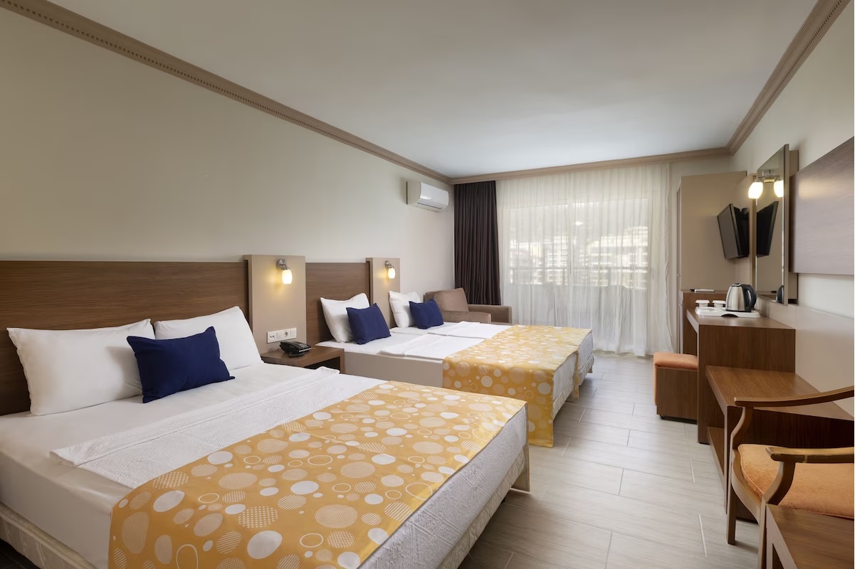Room, Double Bed, Land View