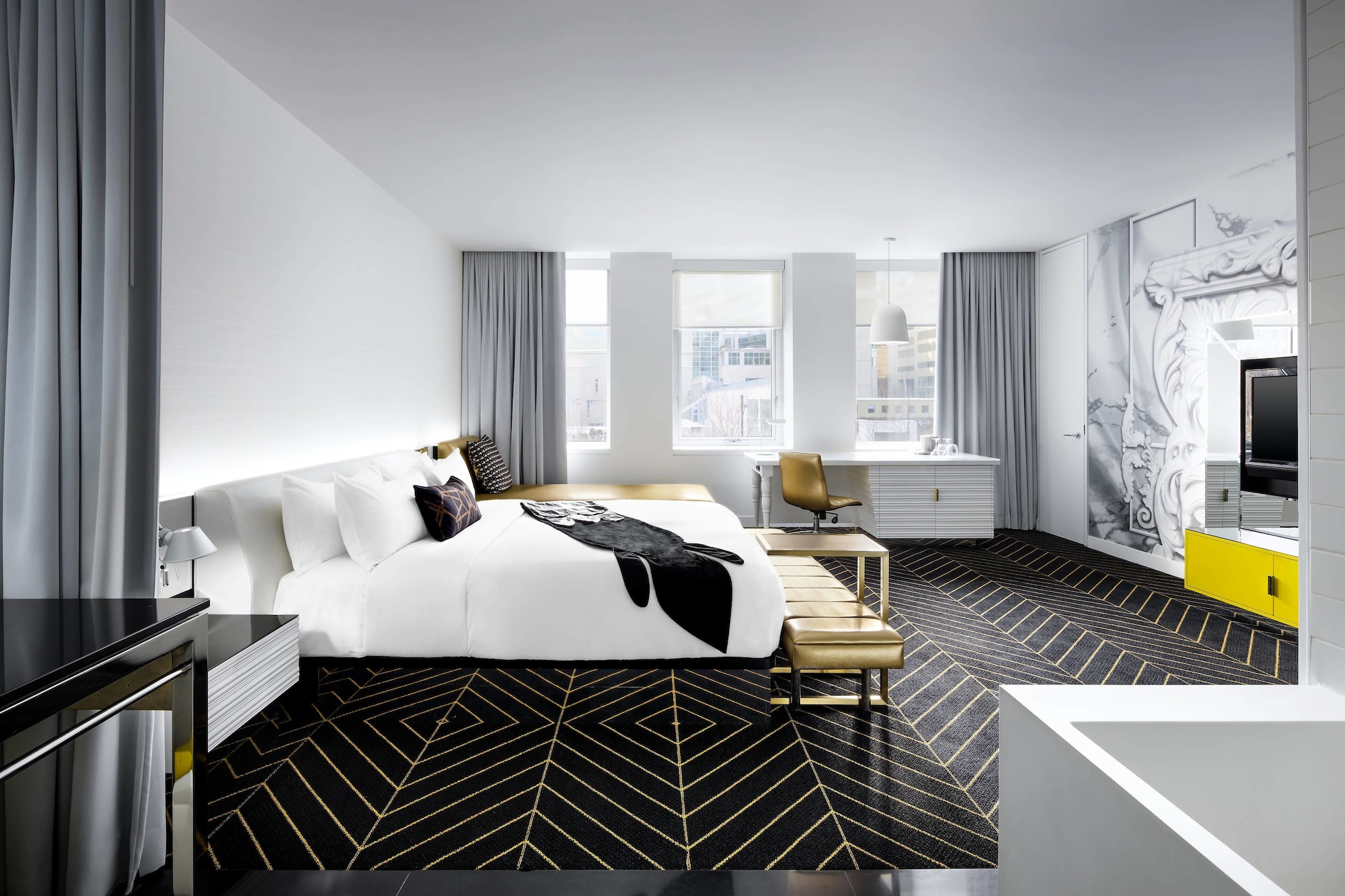 Superior, King Bed, Park View