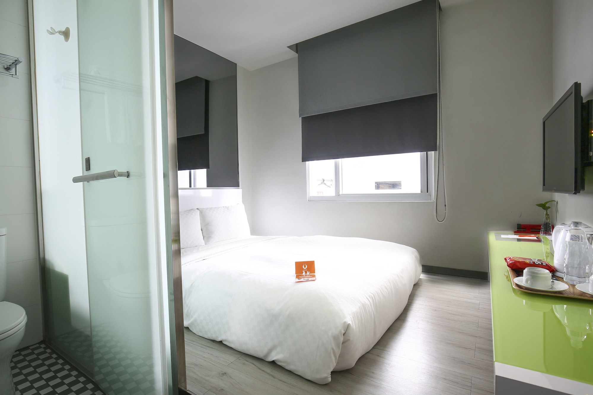 غرفة اقتصادية بسرير مزدوج، CityInn Hotel Plus Taichung Station Branch 5/10