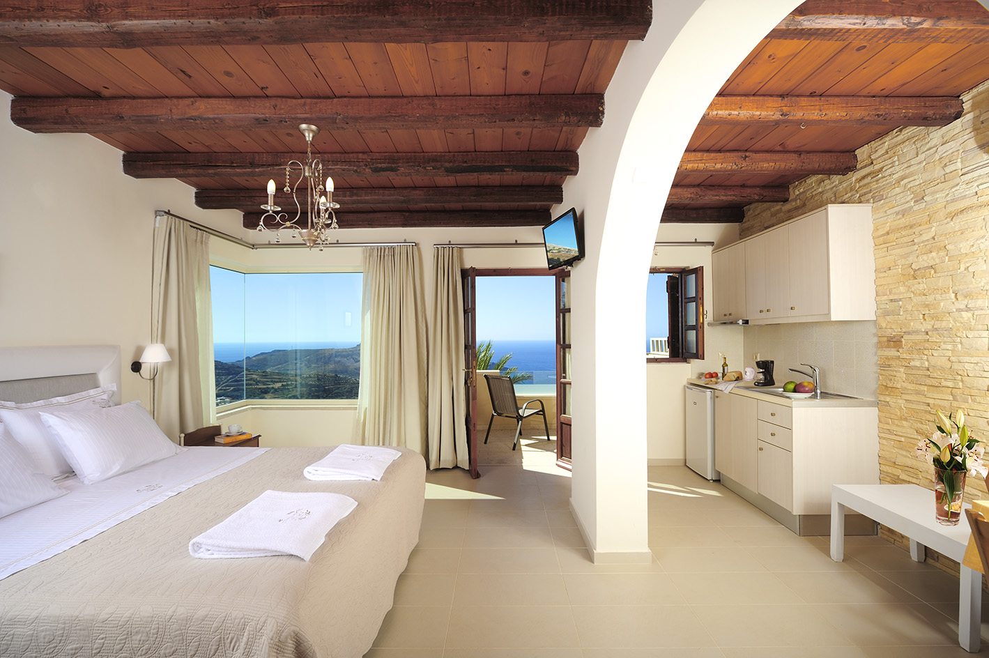 Room at Stefanos Village, Agios Vasileios