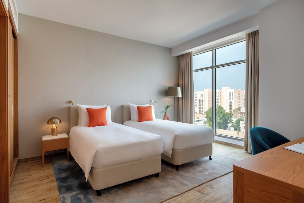 إقامة بسرير فردي بغرفتي نوم، Abesq Doha Hotel & Residences 4/7
