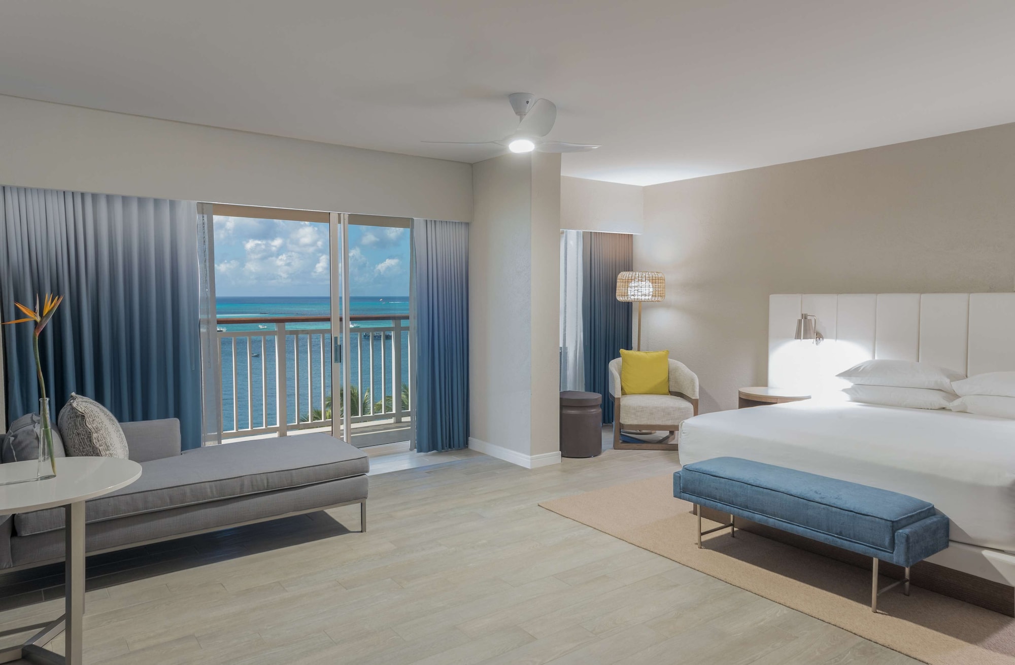 Sunset, Studio, King Bed, Ocean Front, Balcony