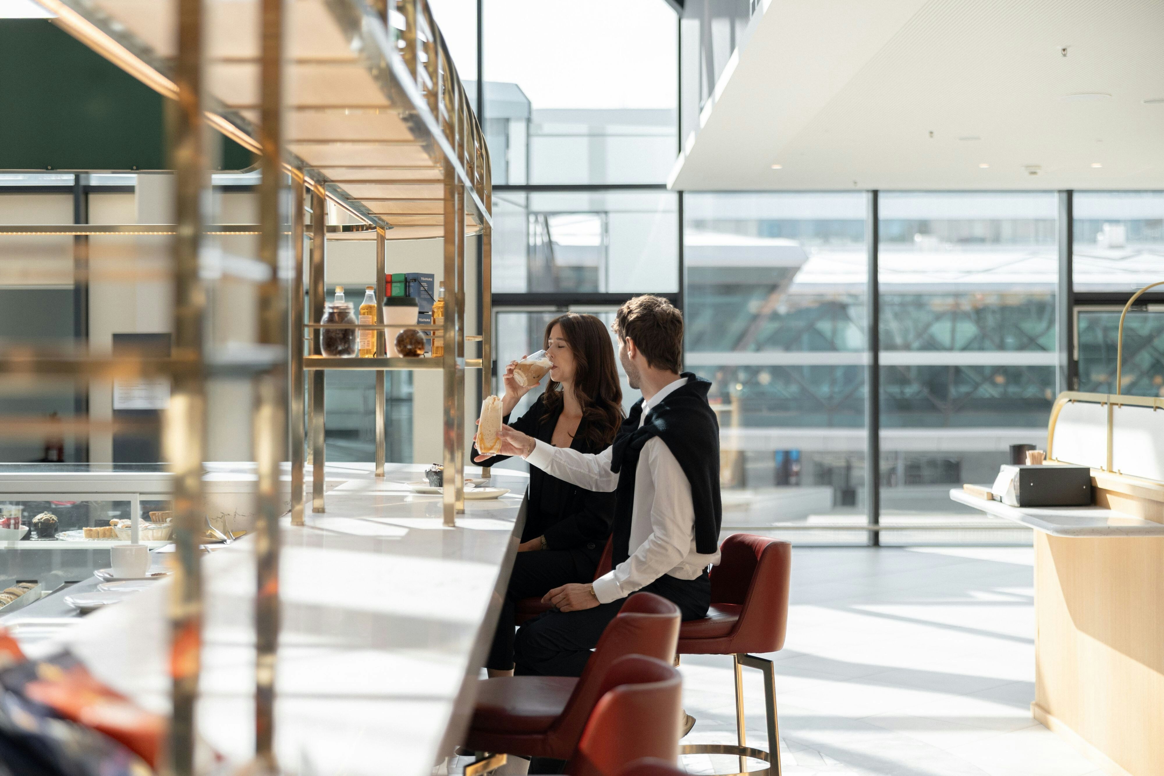 Lobby at Frankfurt Airport Marriott Hotel, FRANKFURT