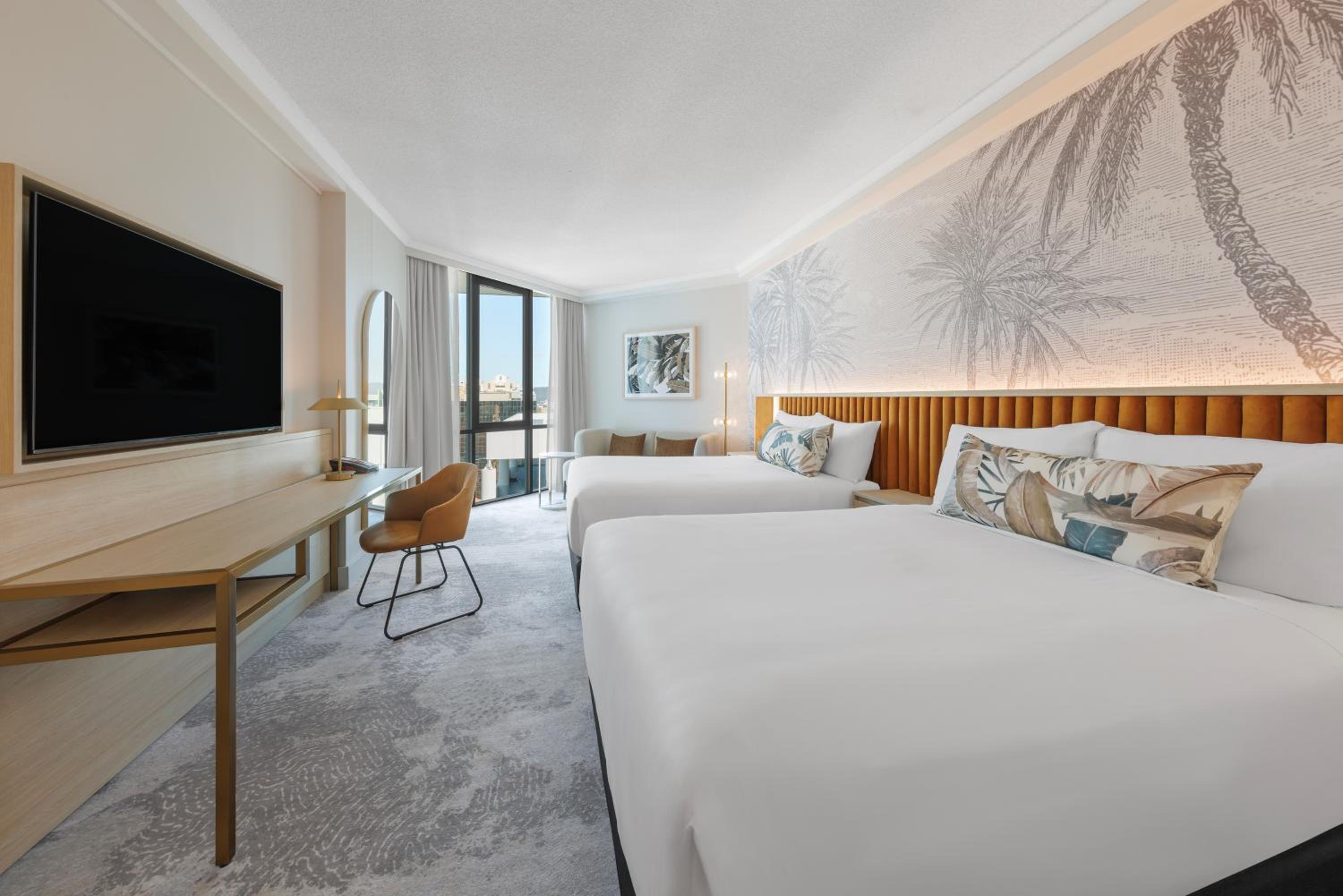 Amora, Double or Twin Bed, City View