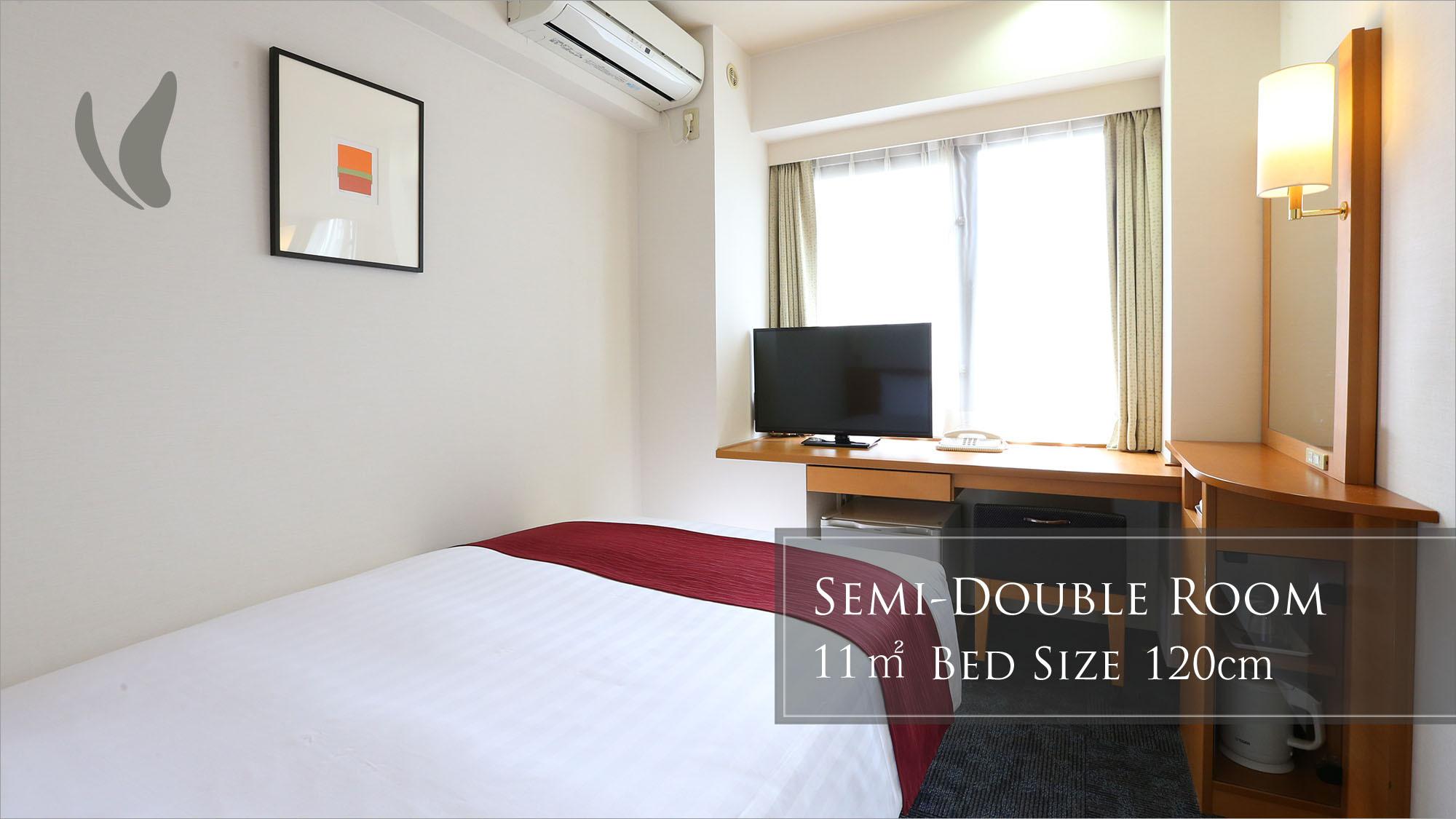 Semi Room, Standard, Semi Double Bed, Smoking