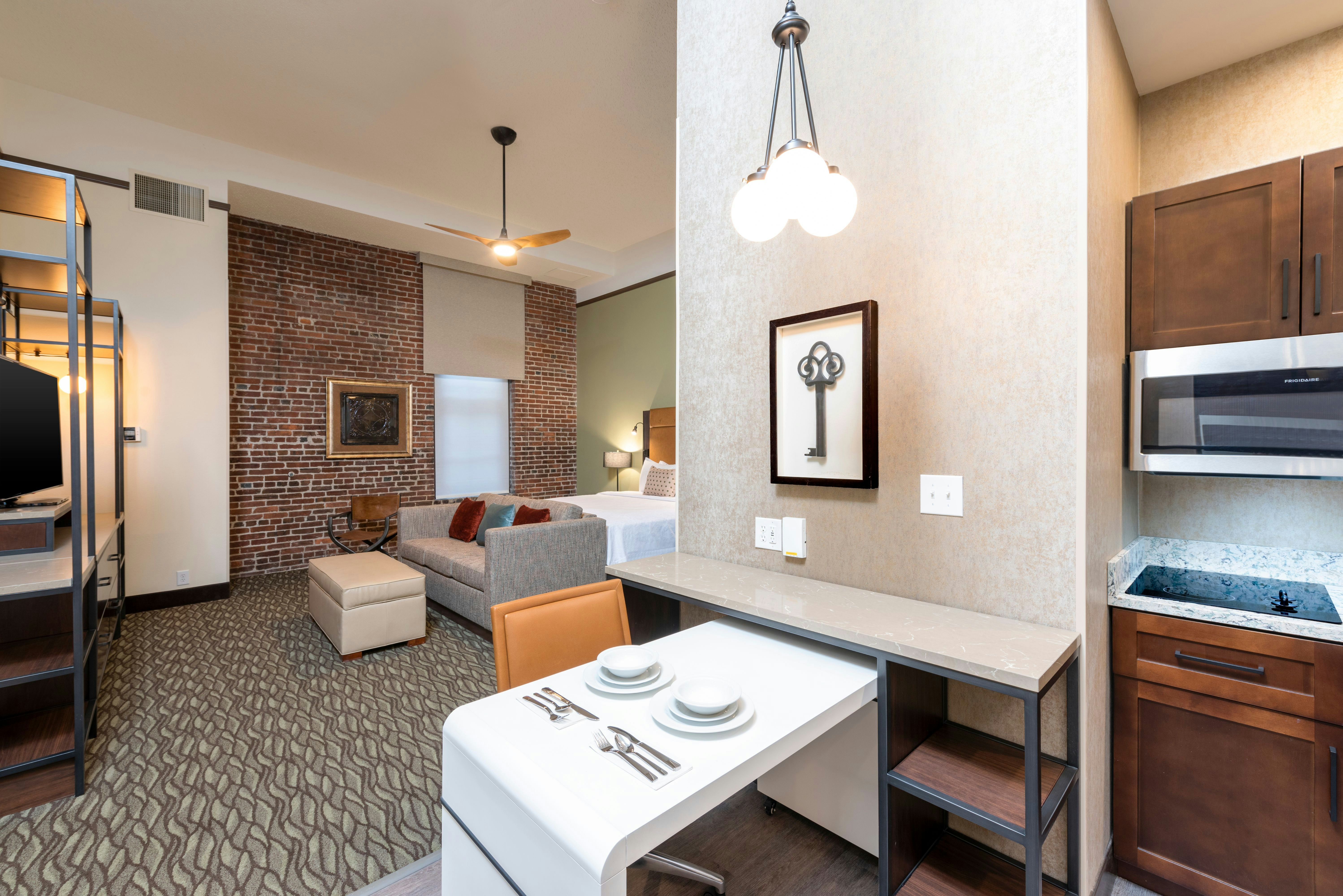 جناح استوديو بسرير كينج، Homewood Suites by Hilton Indianapolis-Downtown 4/4