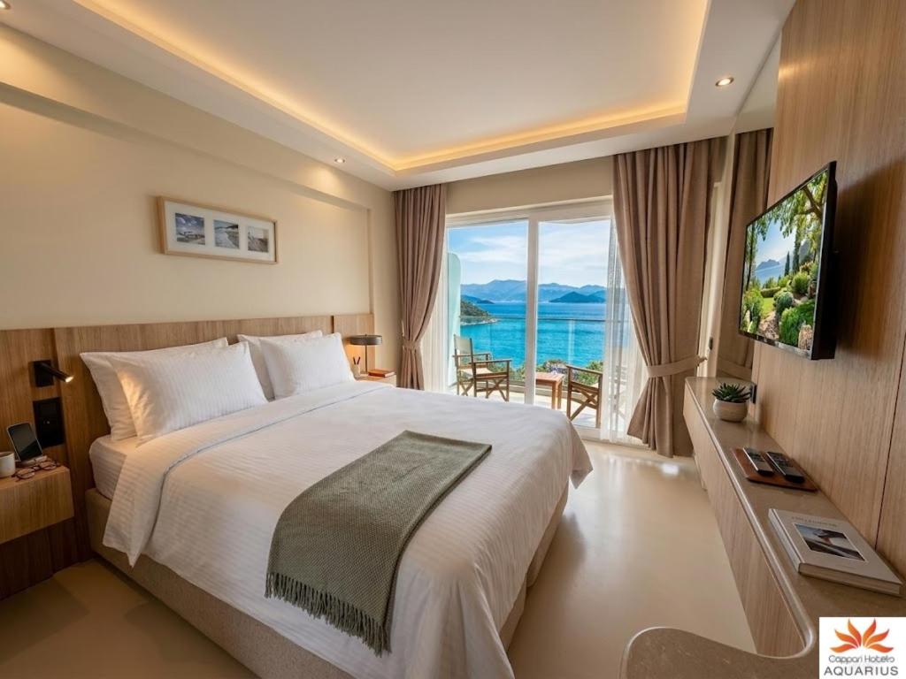 Room, Double Bed, Sea View