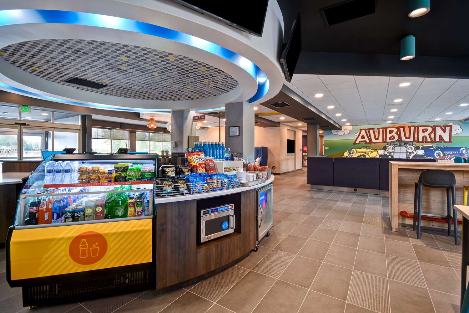 Lobby at Tru By Hilton Auburn In, AUBURN - IN