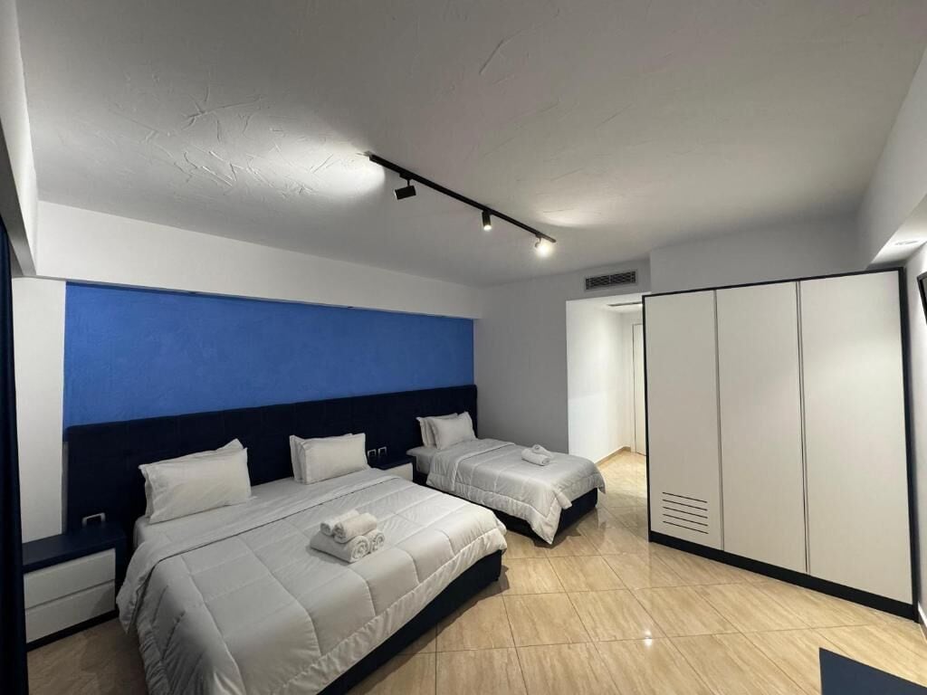 Superior, Triple, 1 Double and 1 Single Bed, Balcony