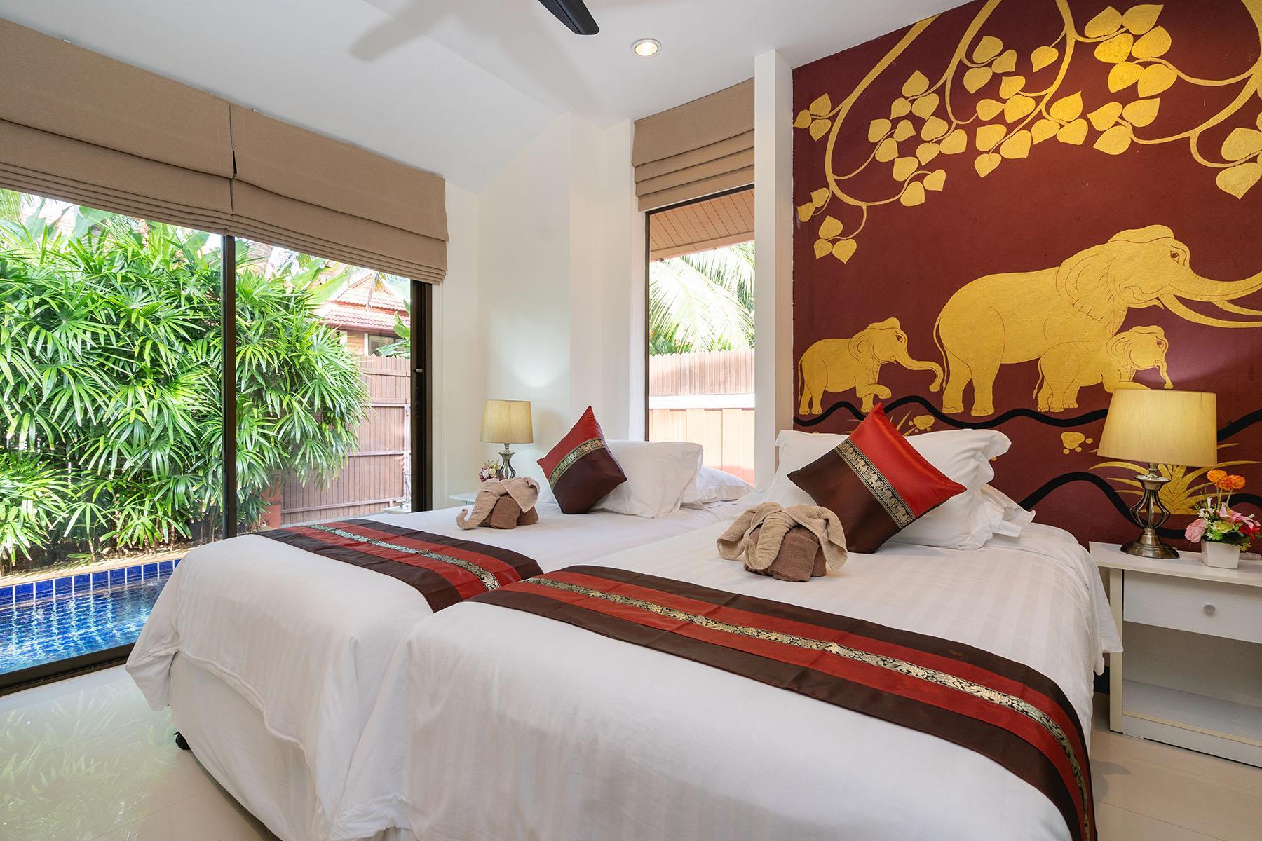 3 Bedrooms, Villa, 3 King Beds, with Pool