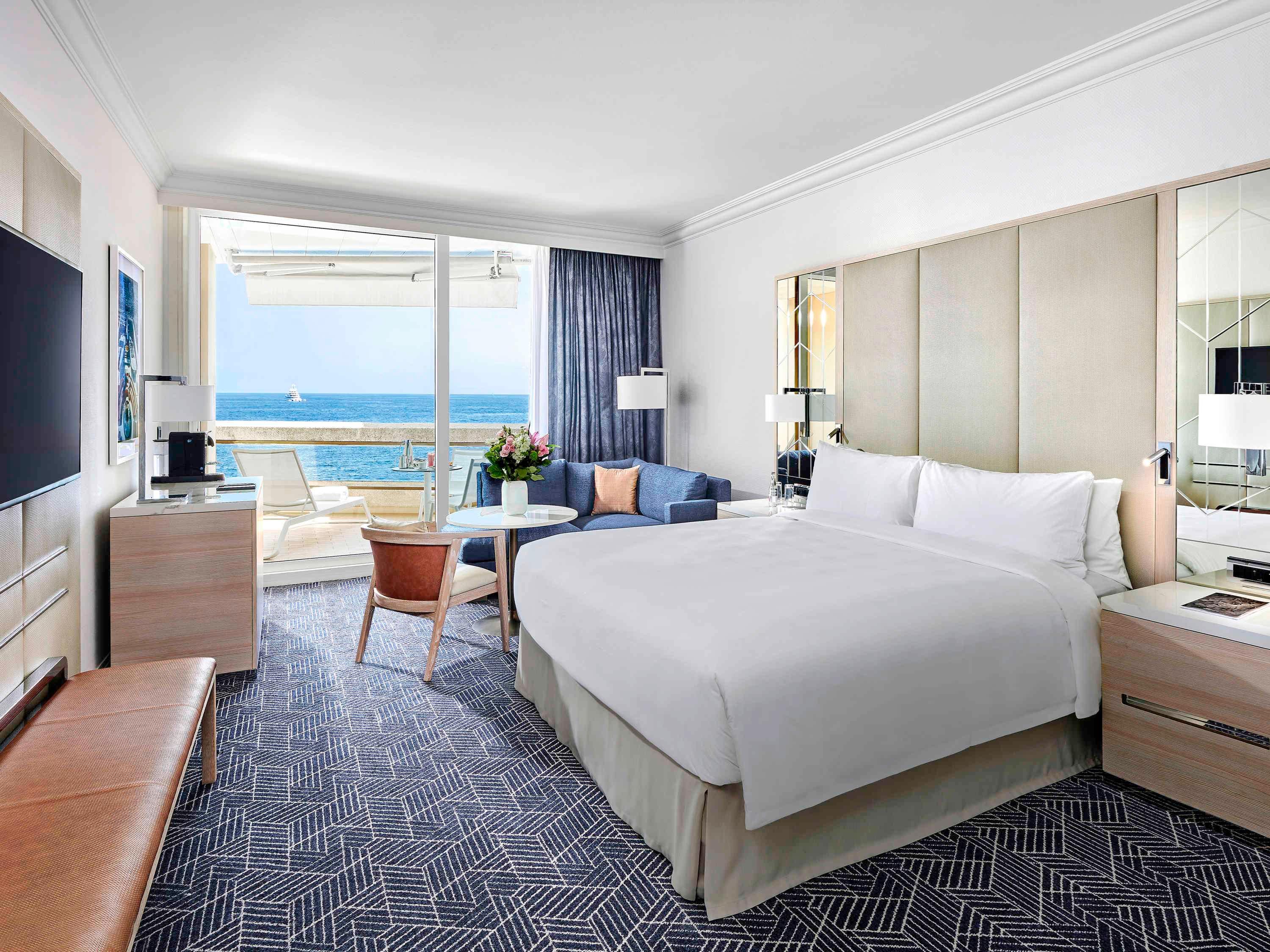 Room, King Bed, Sea View
