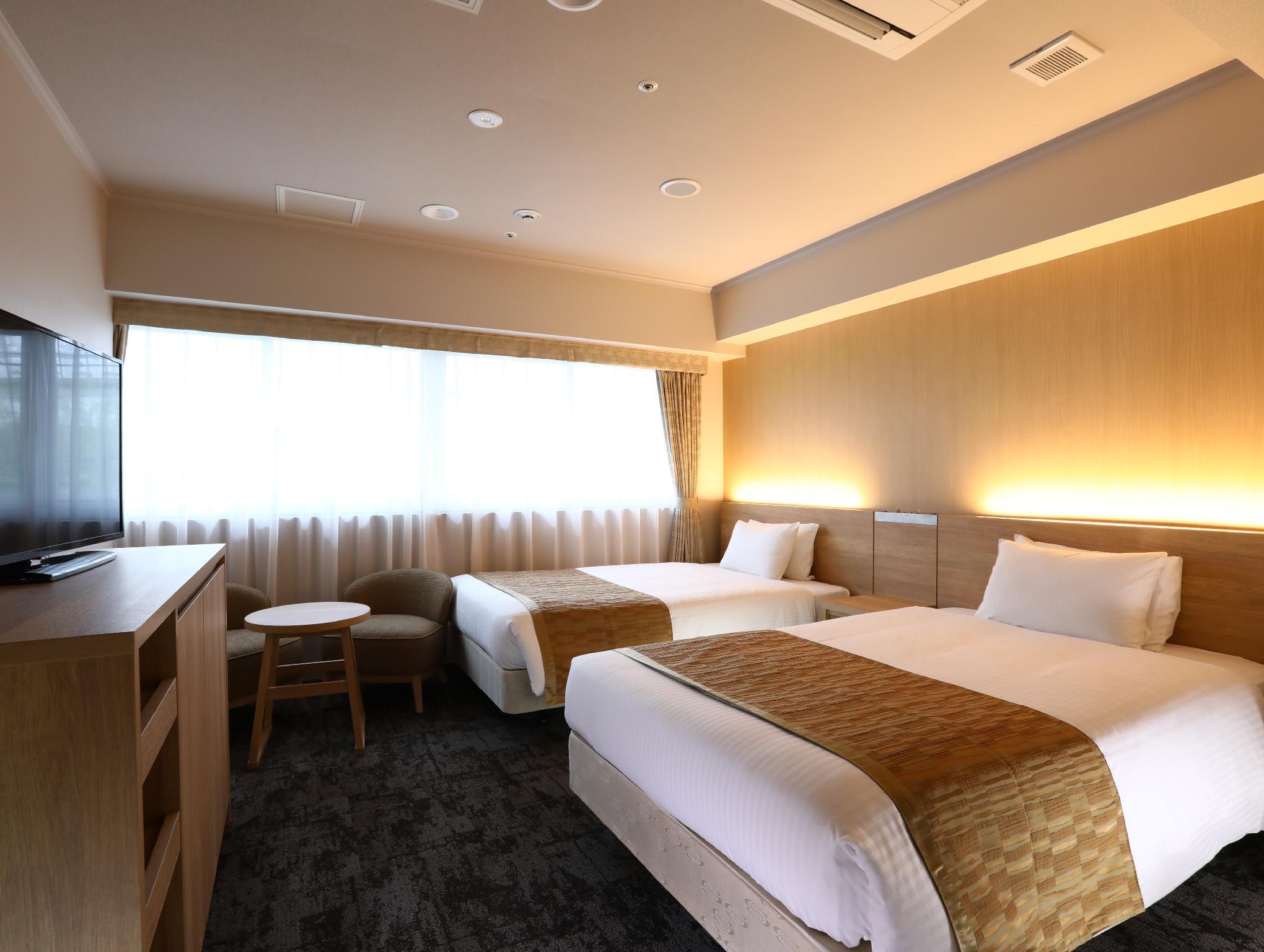 Semi Room, 2 Semi Double Beds