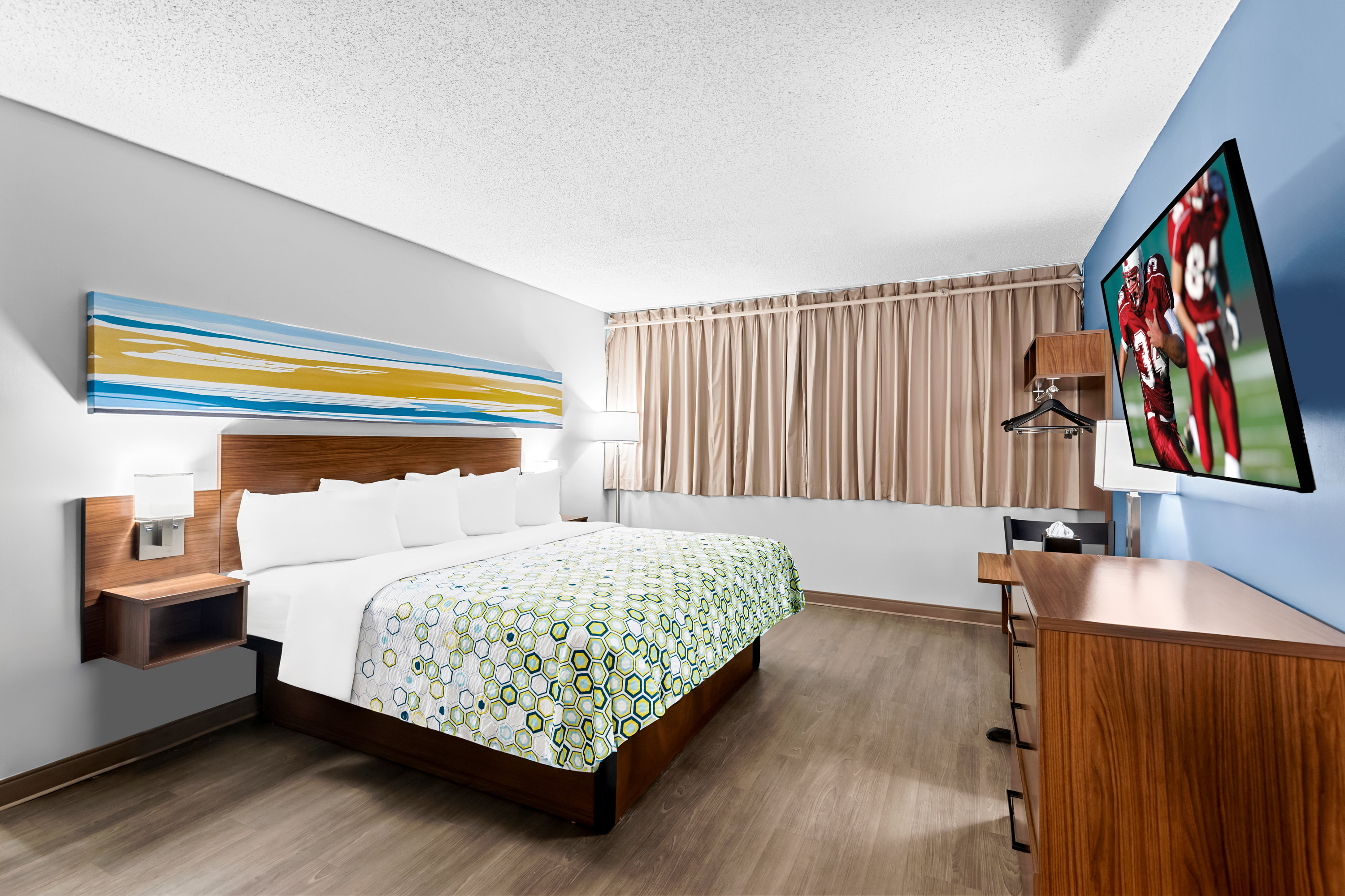 استوديو بسرير كينج، HomeTowne Studios by Red Roof & Conference Center Cortland 3/5