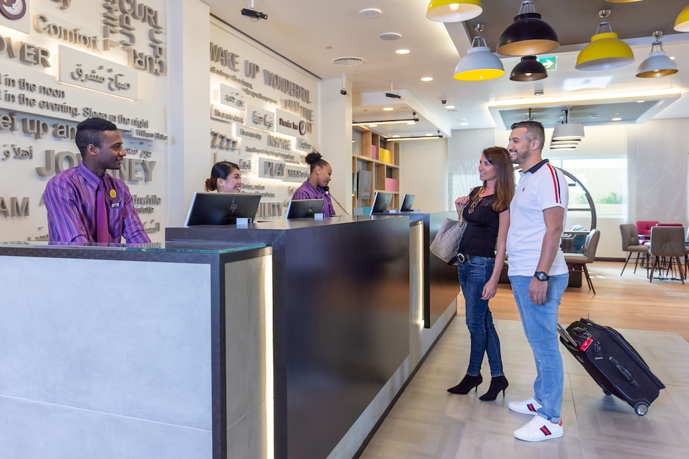 Lobby at Premier Inn Dubai Al Jaddaf, DUBAI