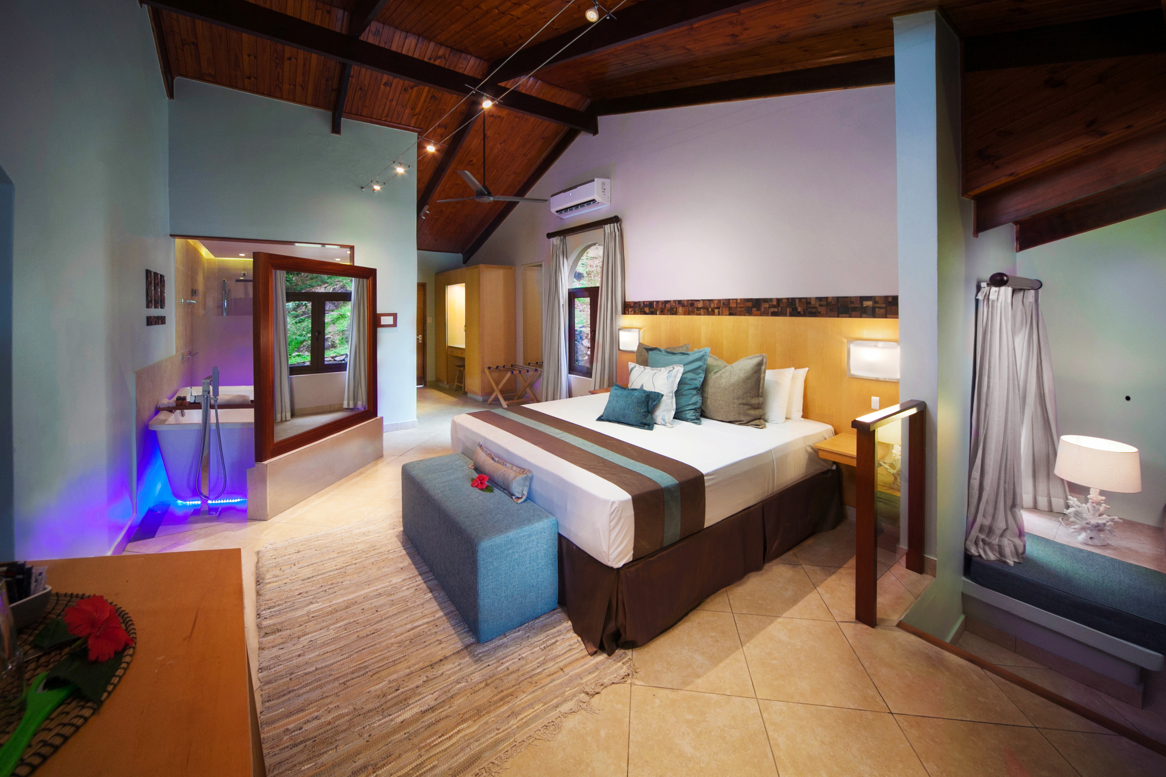 غرفة قياسية بسرير مزدوج، Coco de Mer Hotel and Black Parrot Suites 5/5