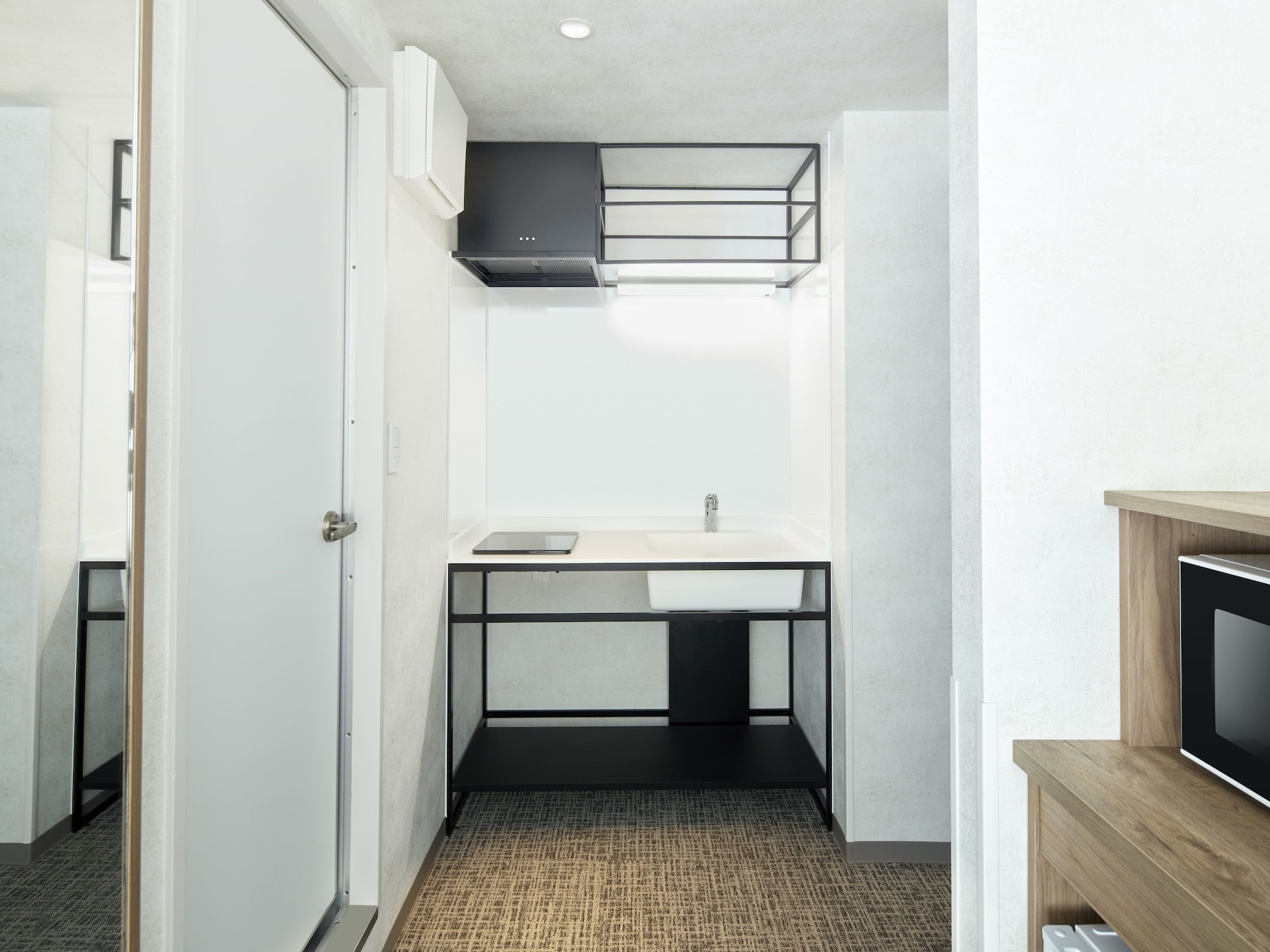 غرفة قياسية بسرير كوين بمطبخ، Hotel Mystays Kiyosumi Shirakawa 3/3