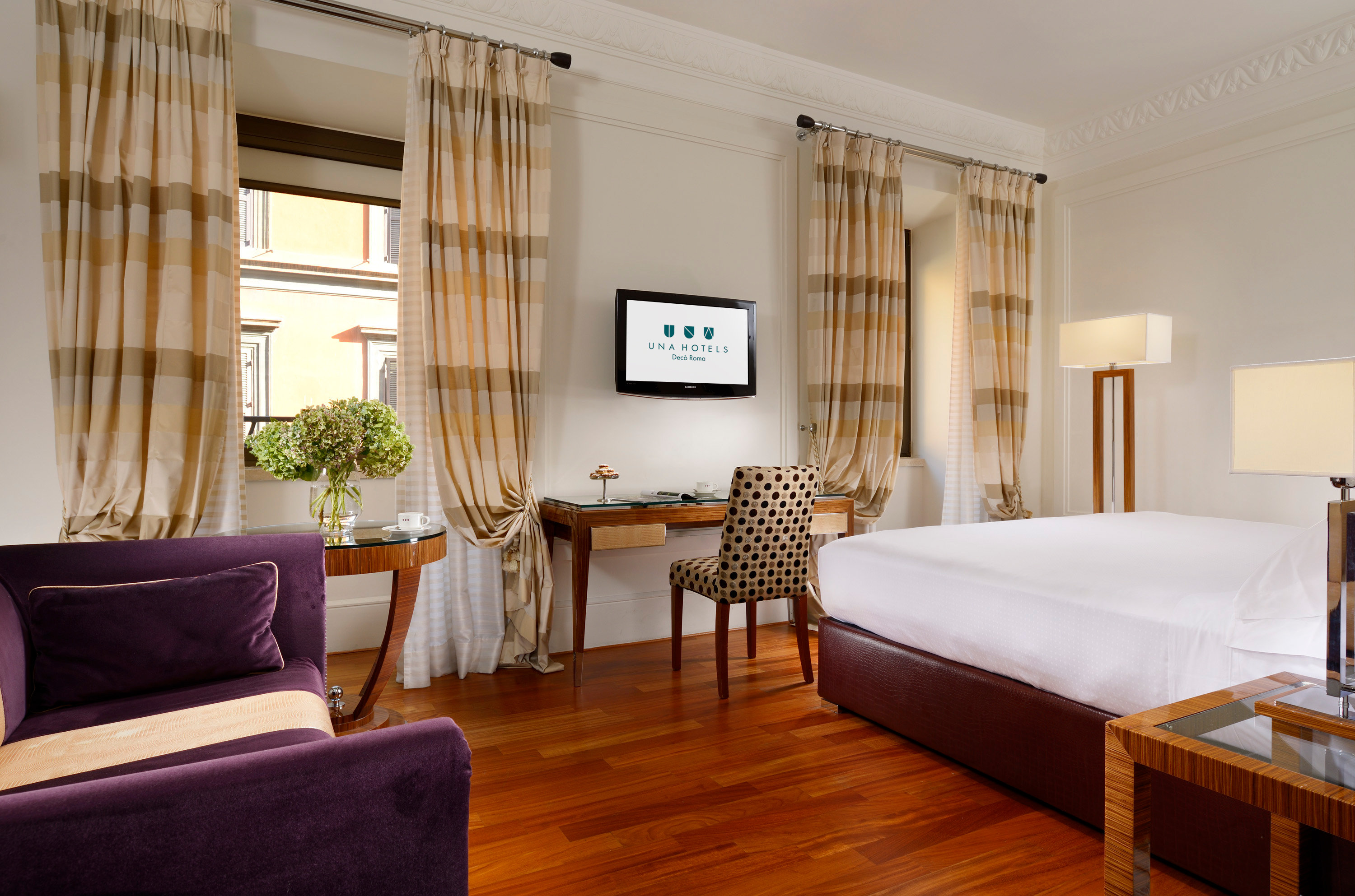 Executive, Twin Beds, UNAHOTELS Deco Roma 2/3