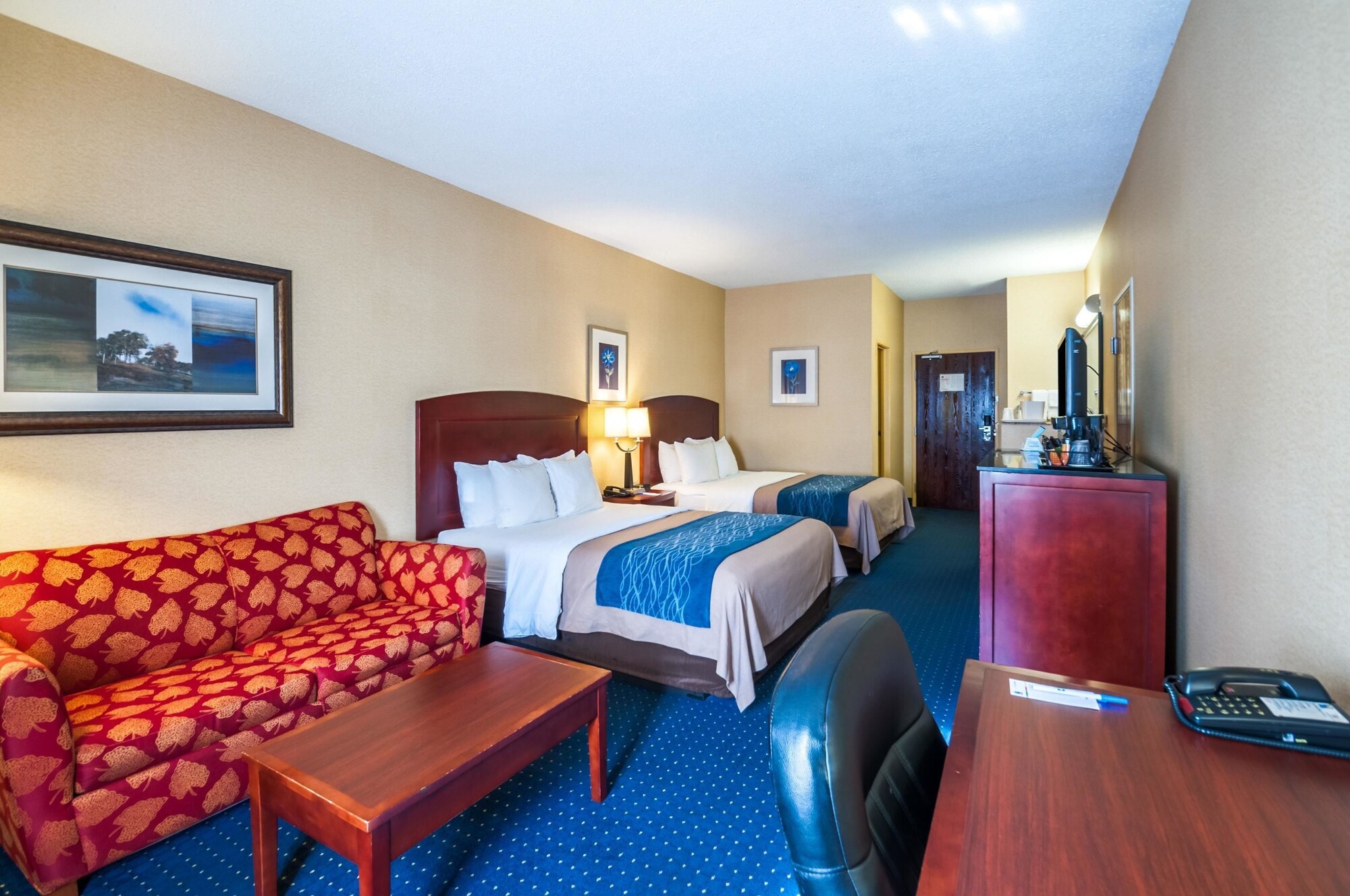 غرفة قياسية بسريرين كوين، Comfort Inn and Suites North East, MD 4/7