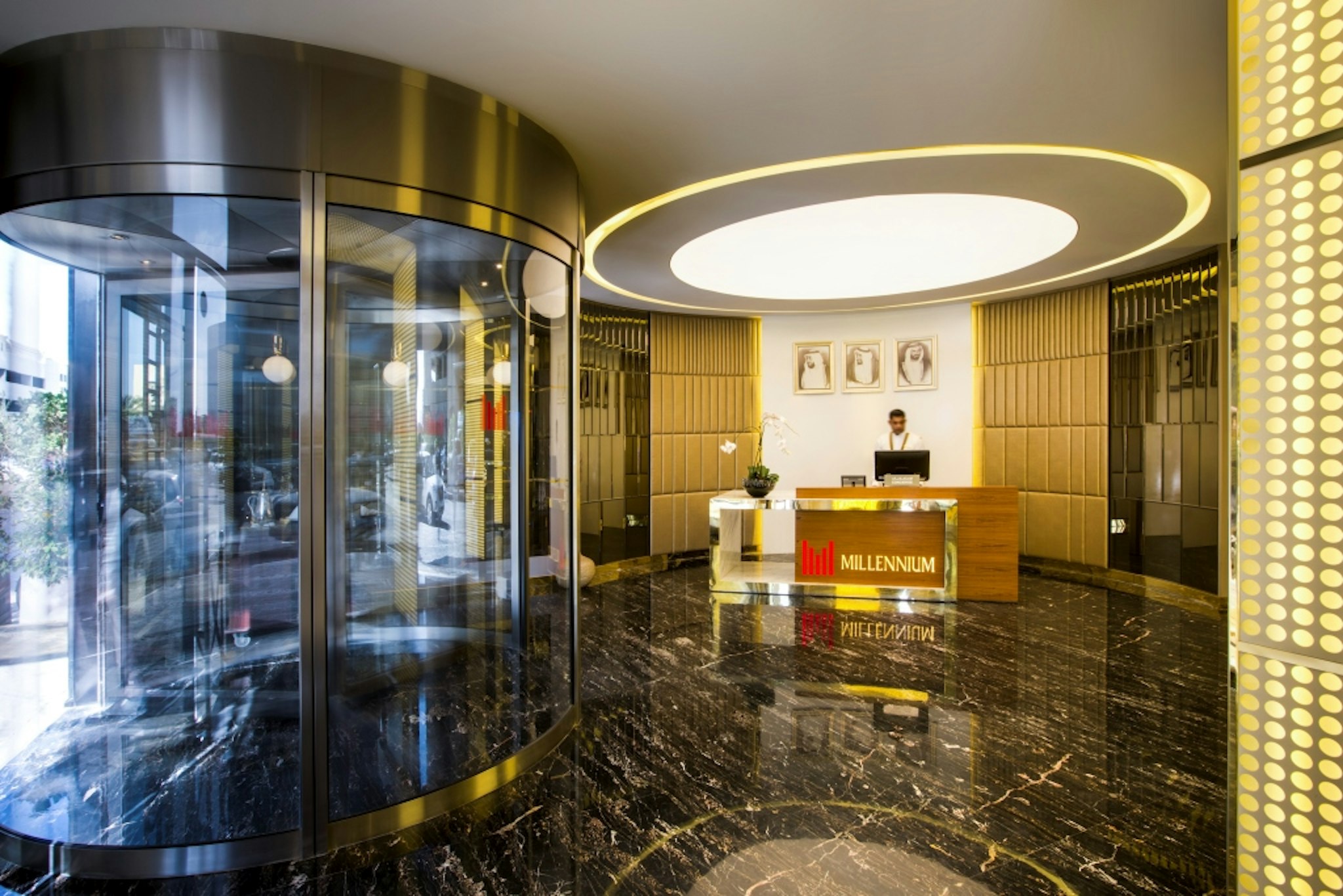 Lobby at The Tower Plaza Hotel Dubai, DUBAI