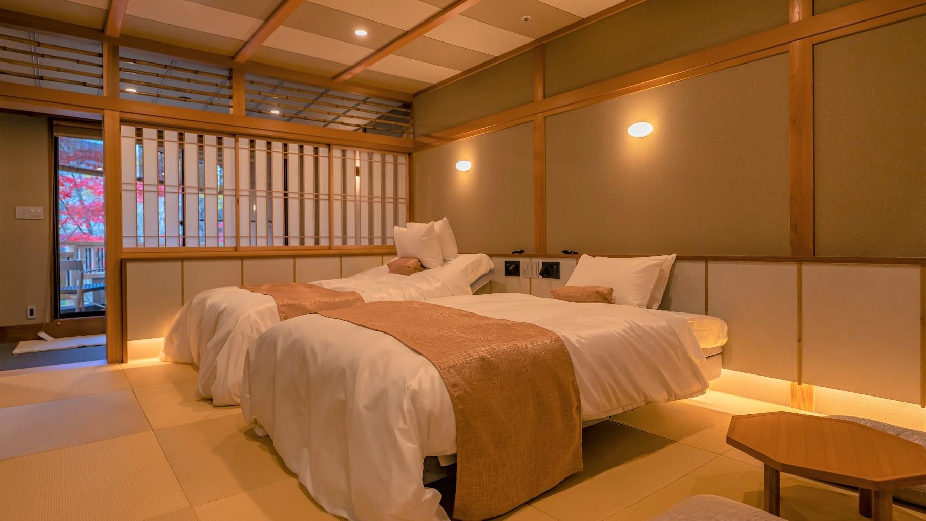 Guest Room, Twin Beds, Outdoor Bath