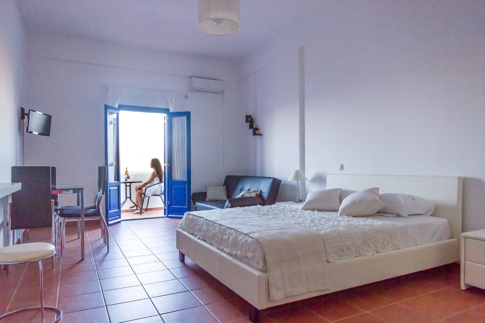 STANDARD, DOUBLE BED, SEA VIEW