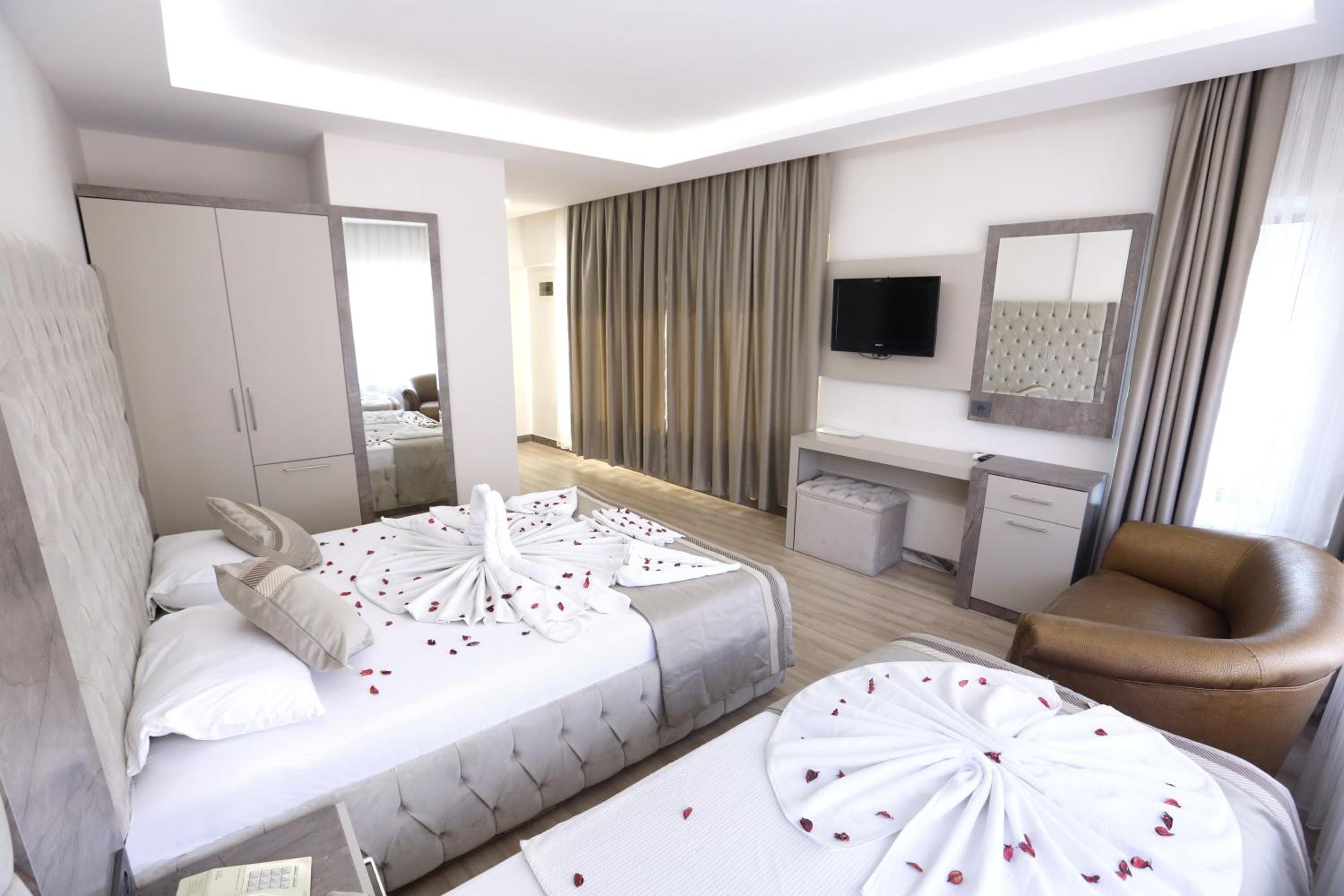 غرفة مفردة كبيرة، Kivrak Hotel Antalya 4/7