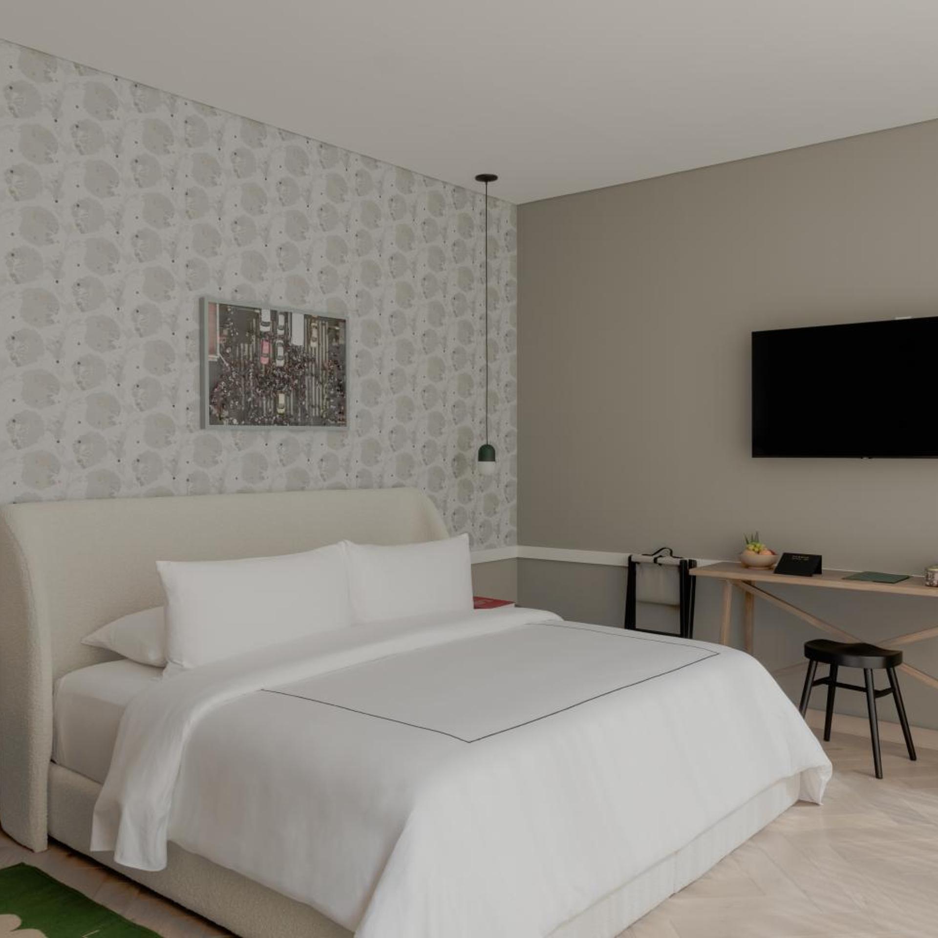 Room, King Bed, Balcony