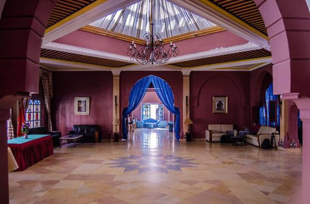 Lobby at Hotel Karam Palace, OUARZAZATE