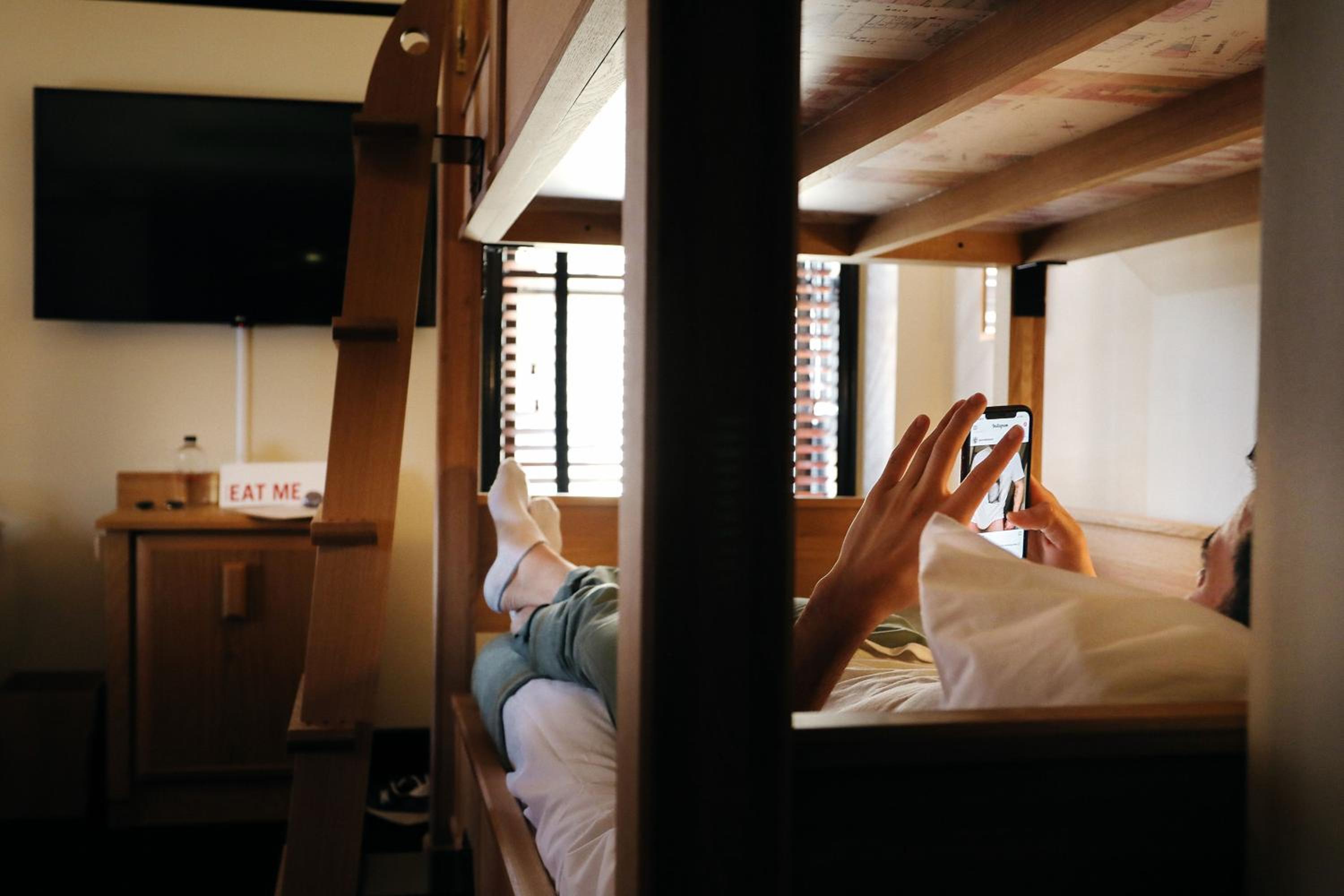 Private Quad, 4 Bunk Beds، Freehand New York 3/4