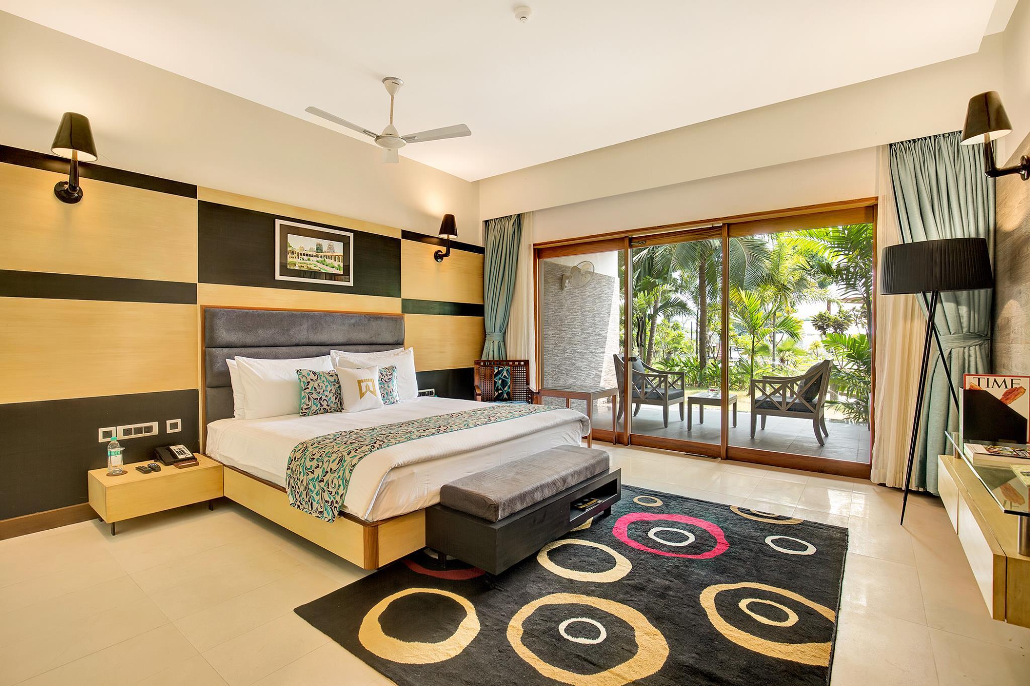 Garden, Bungalow, Queen Bed