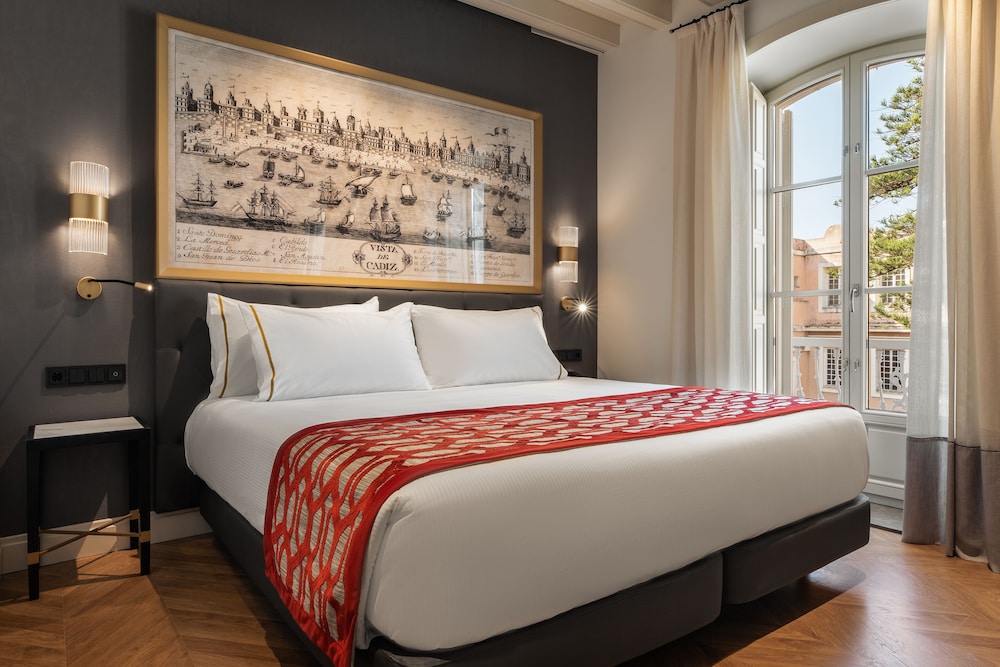 Room, Twin Beds, Balcony, Aurea Casa Palacio Sagasta 2/3