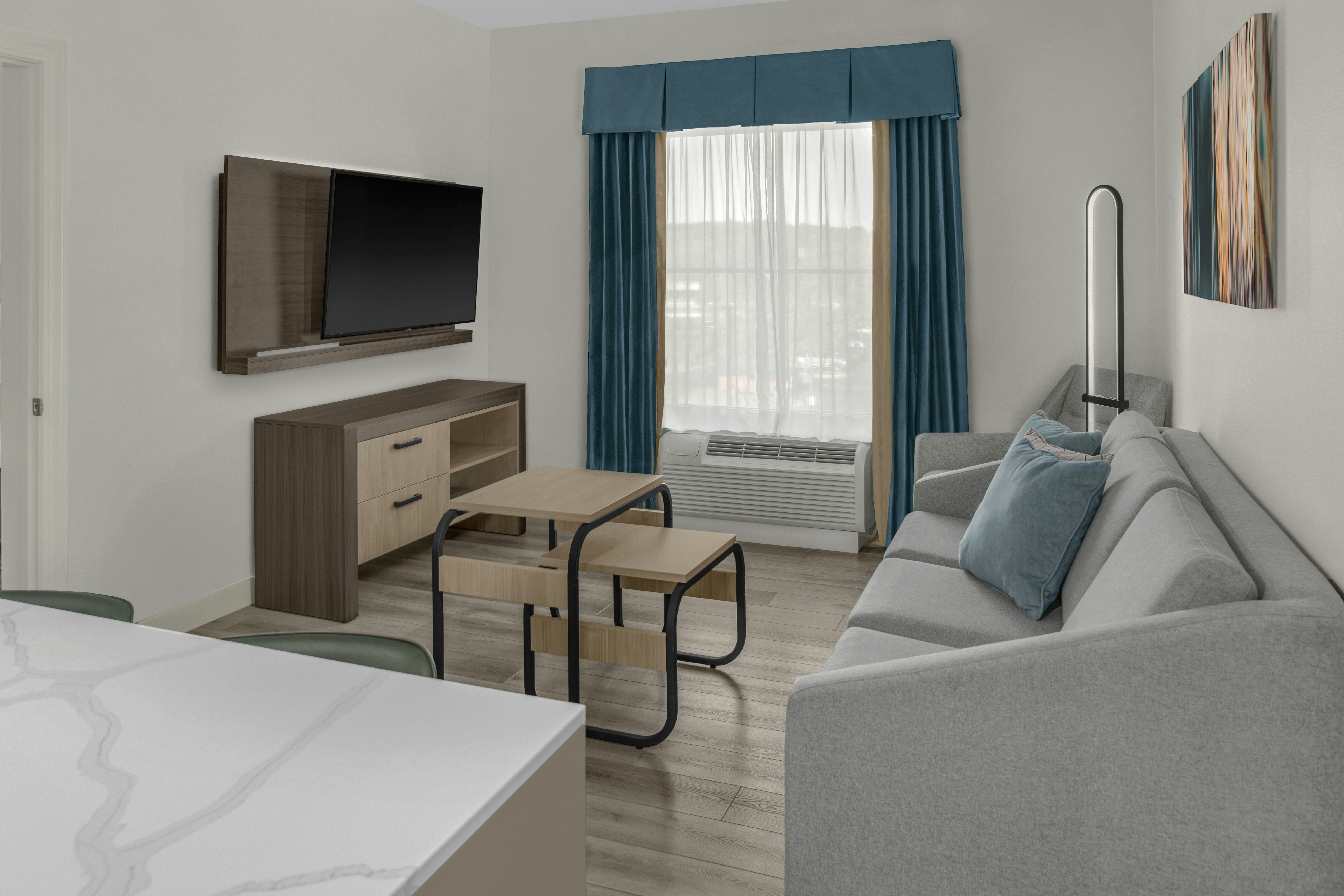 غرفة بسرير كينج بغرفة نوم واحدة، Homewood Suites By Hilton Fayetteville 4/6