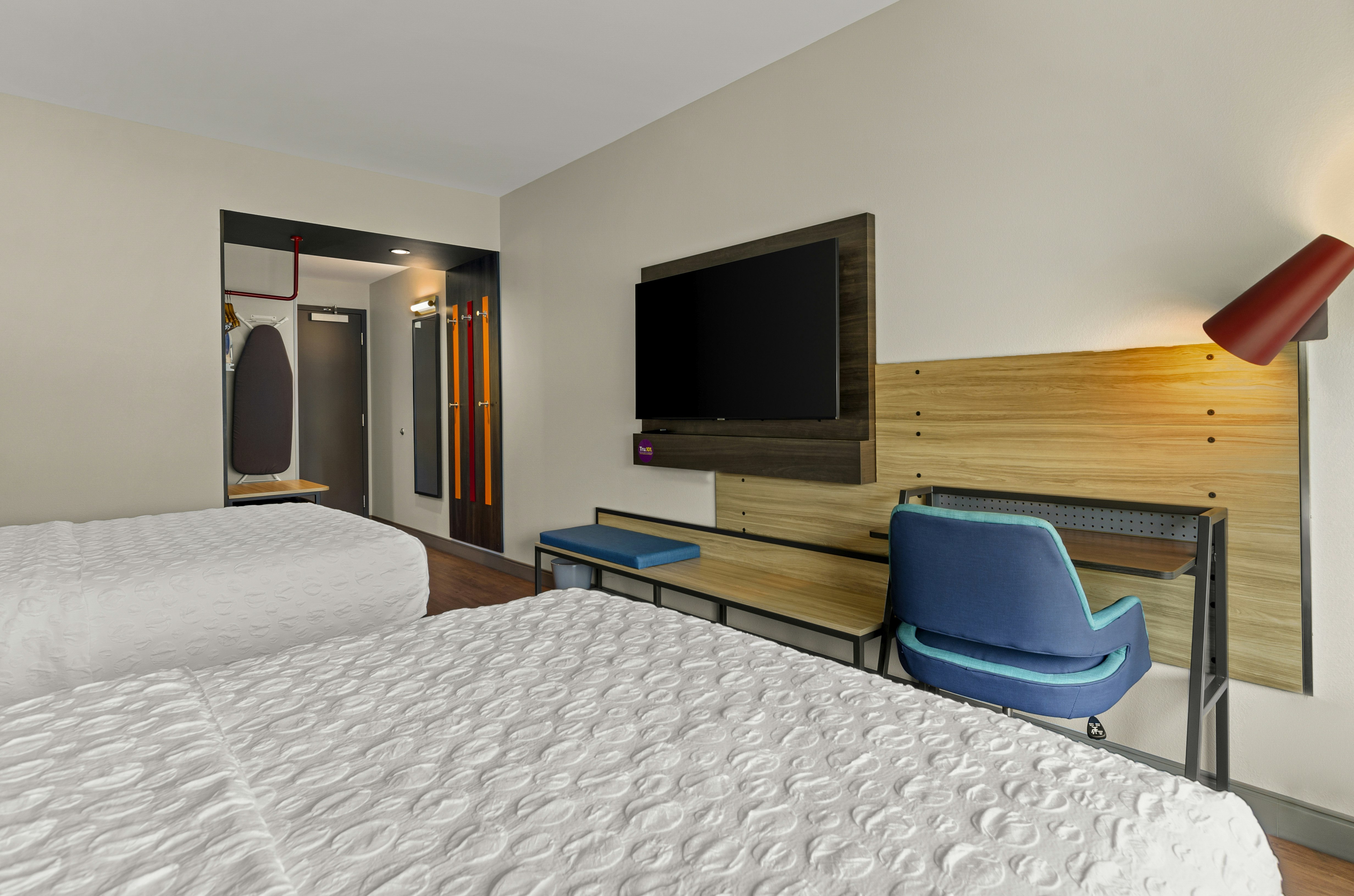 غرفة بسريرين كوين، Tru by Hilton Christiansburg 3/5