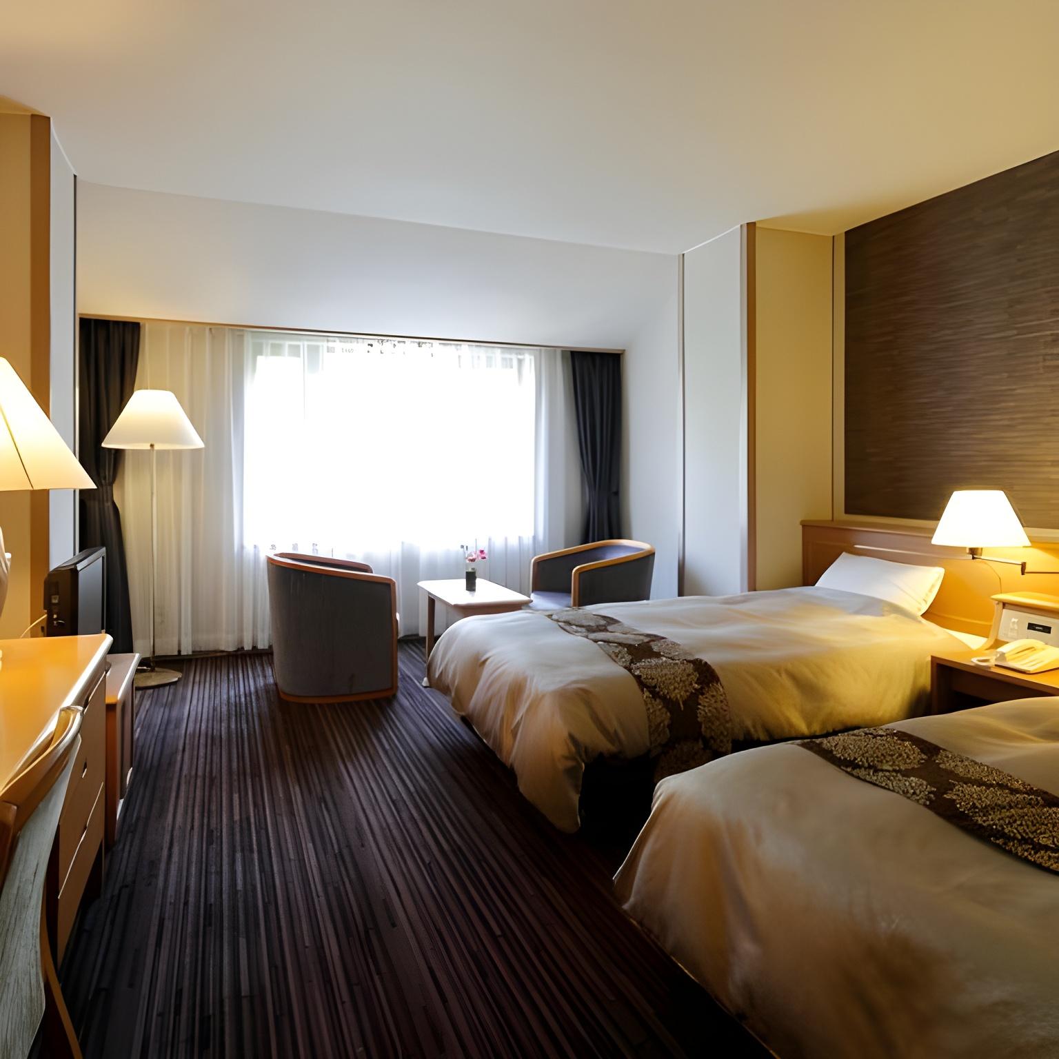 Deluxe, Twin Beds, South Wing