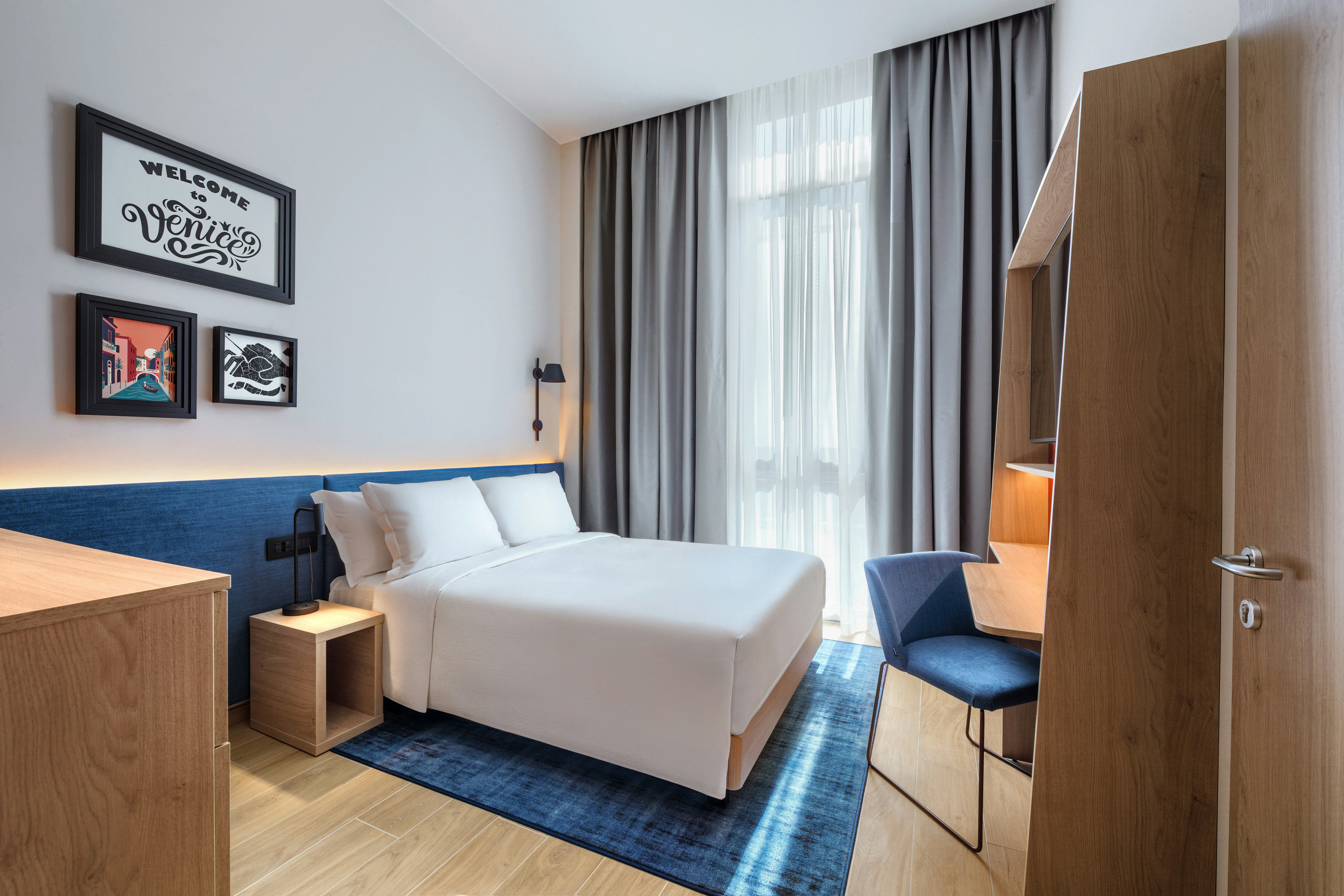 غرفة عائلية بسرير كوين، Hampton by Hilton Venice Isola Nuova 2/4