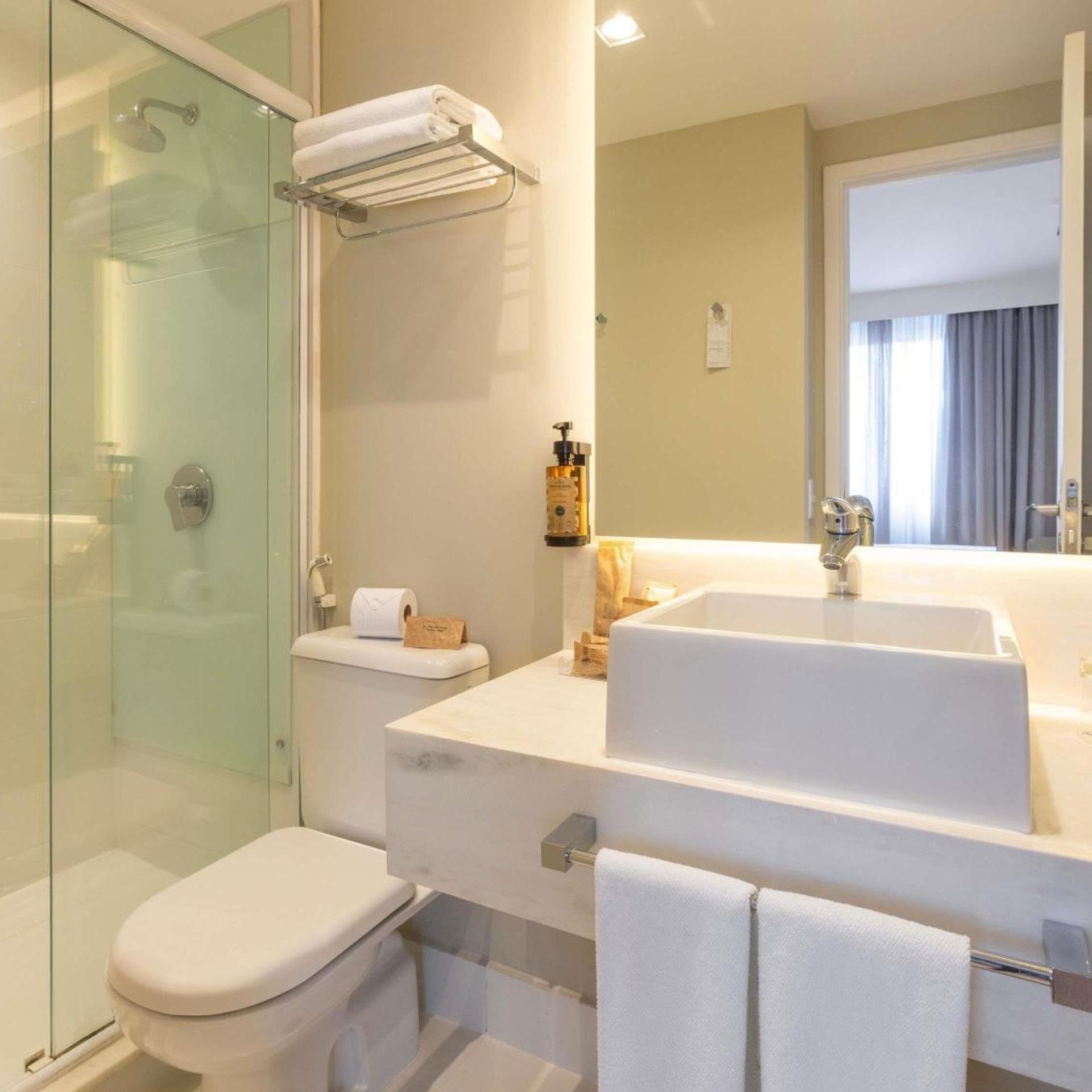 غرفة بريفيليج بسرير كينج بإطلالة على المدينة، Mercure Sao Paulo Vila Olimpia 7/7