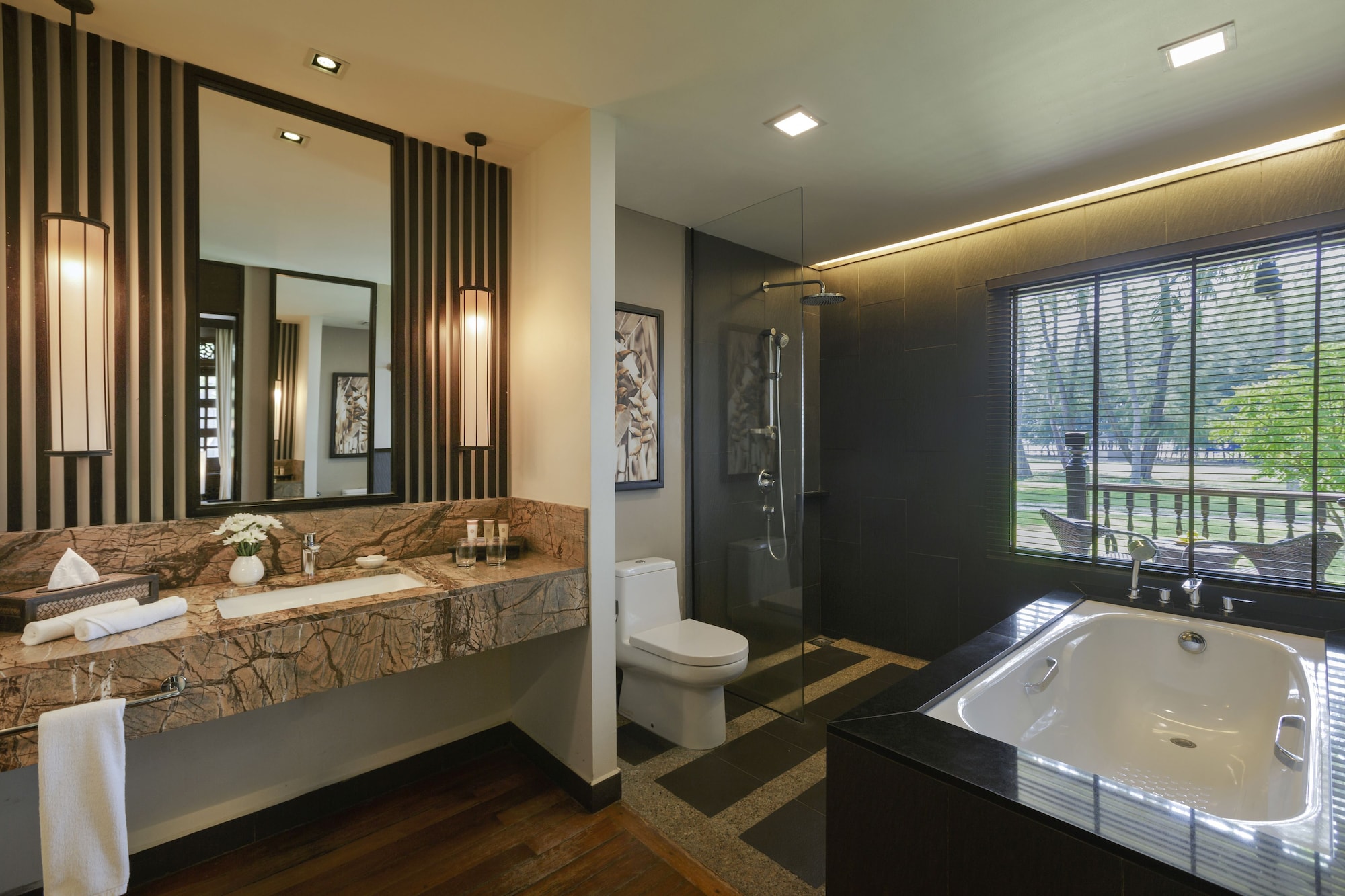 Garden, Family, 1 King and 1 Single Beds, Pelangi Beach Resort and Spa 4/5