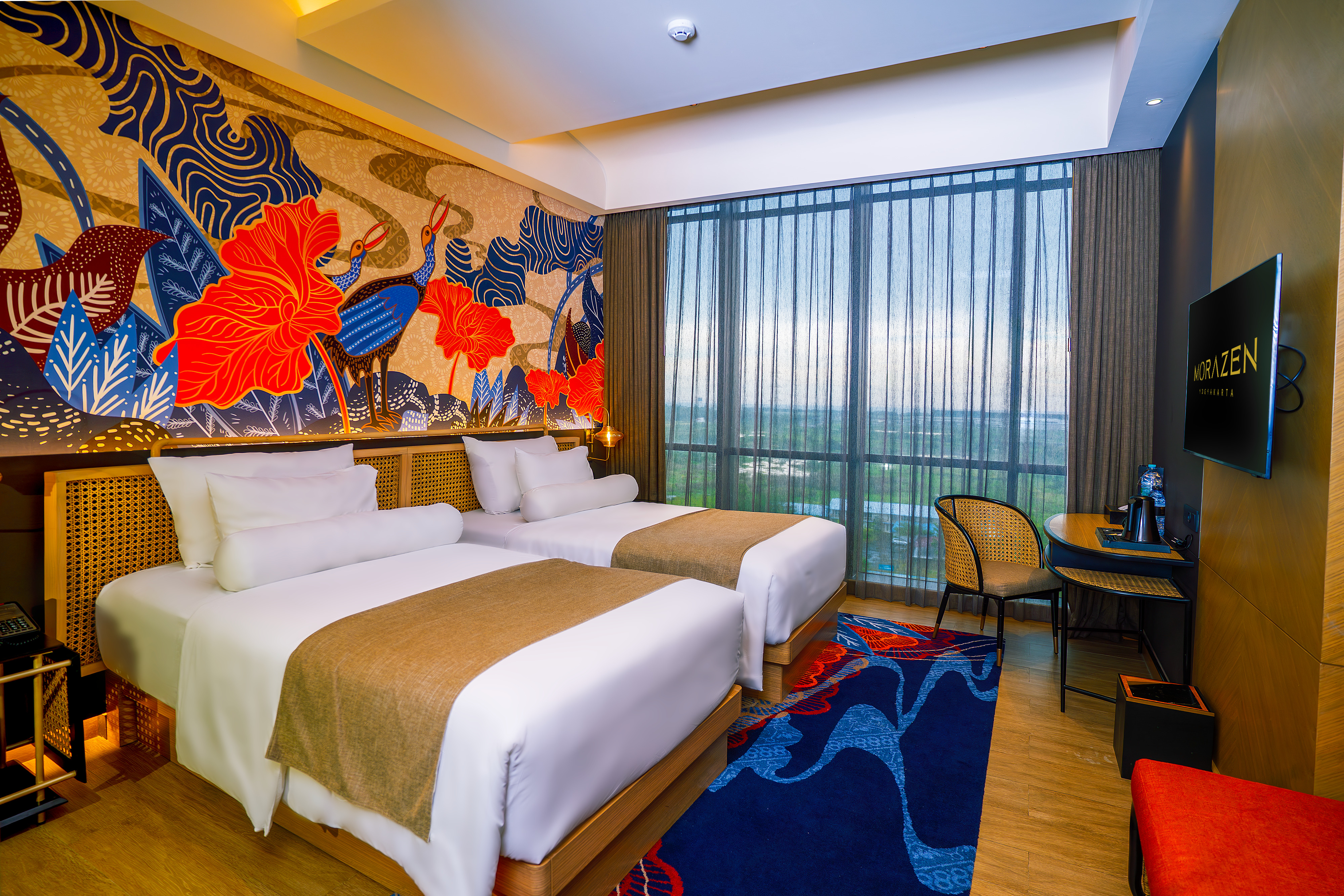 Airport, Deluxe, Twin Beds