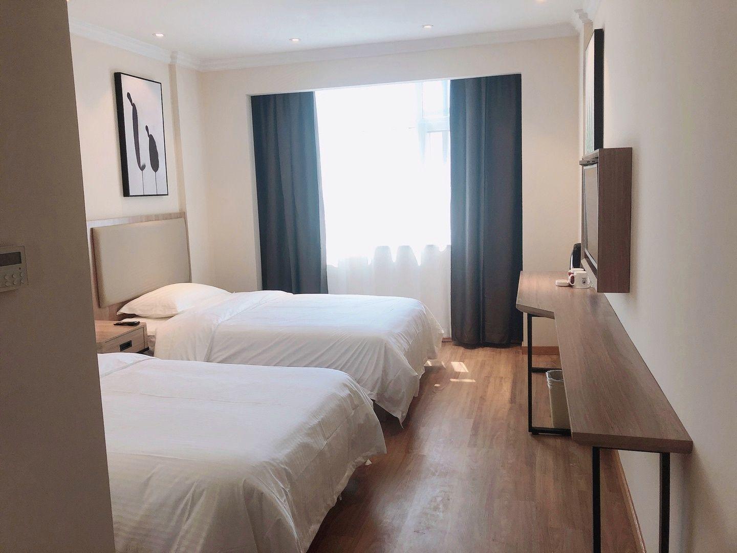 غرفة ديلوكس، GreenTree Inn Jiangxi Yingtan Railway Station Square Business Hotel 2/2