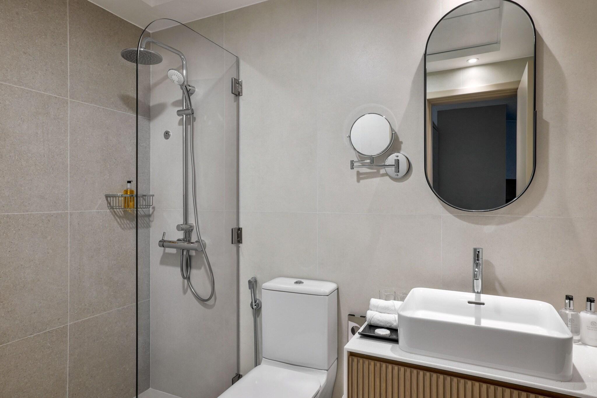 جناح بسرير كوين بإطلالة على المدينة، Residence Inn by Marriott Sheikh Zayed Road 3/6