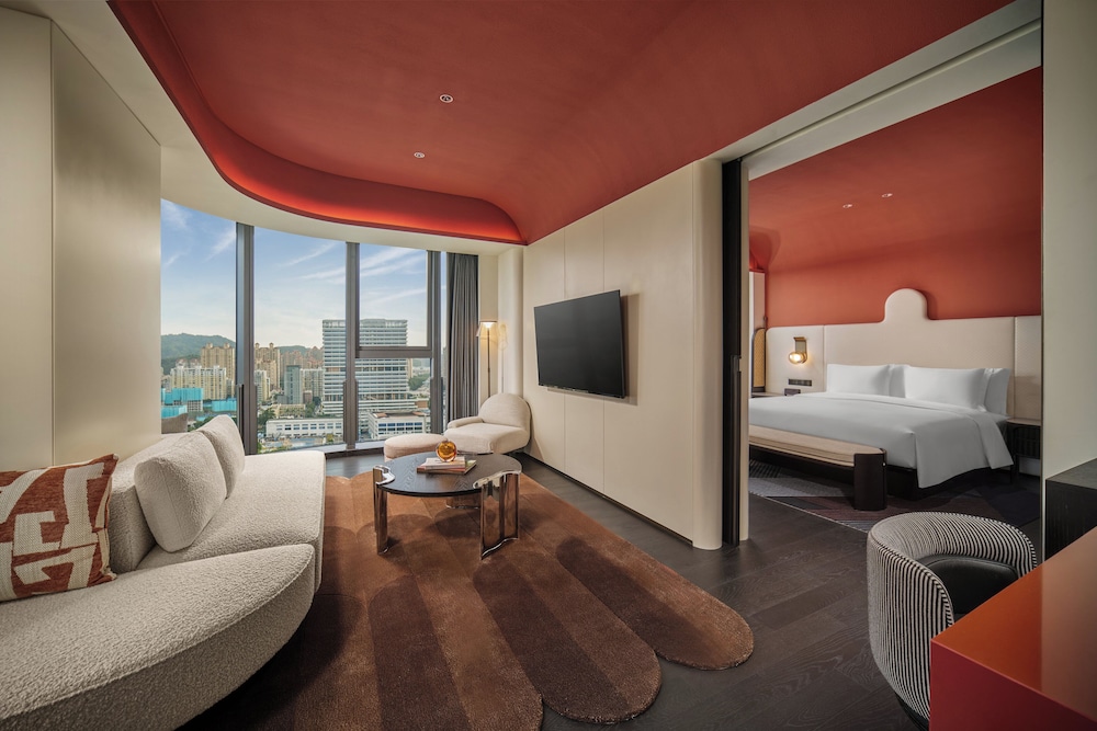جناح بسرير كينج بغرفة نوم واحدة، Hotel Indigo Zhuhai Xiangzhou by IHG 3/10