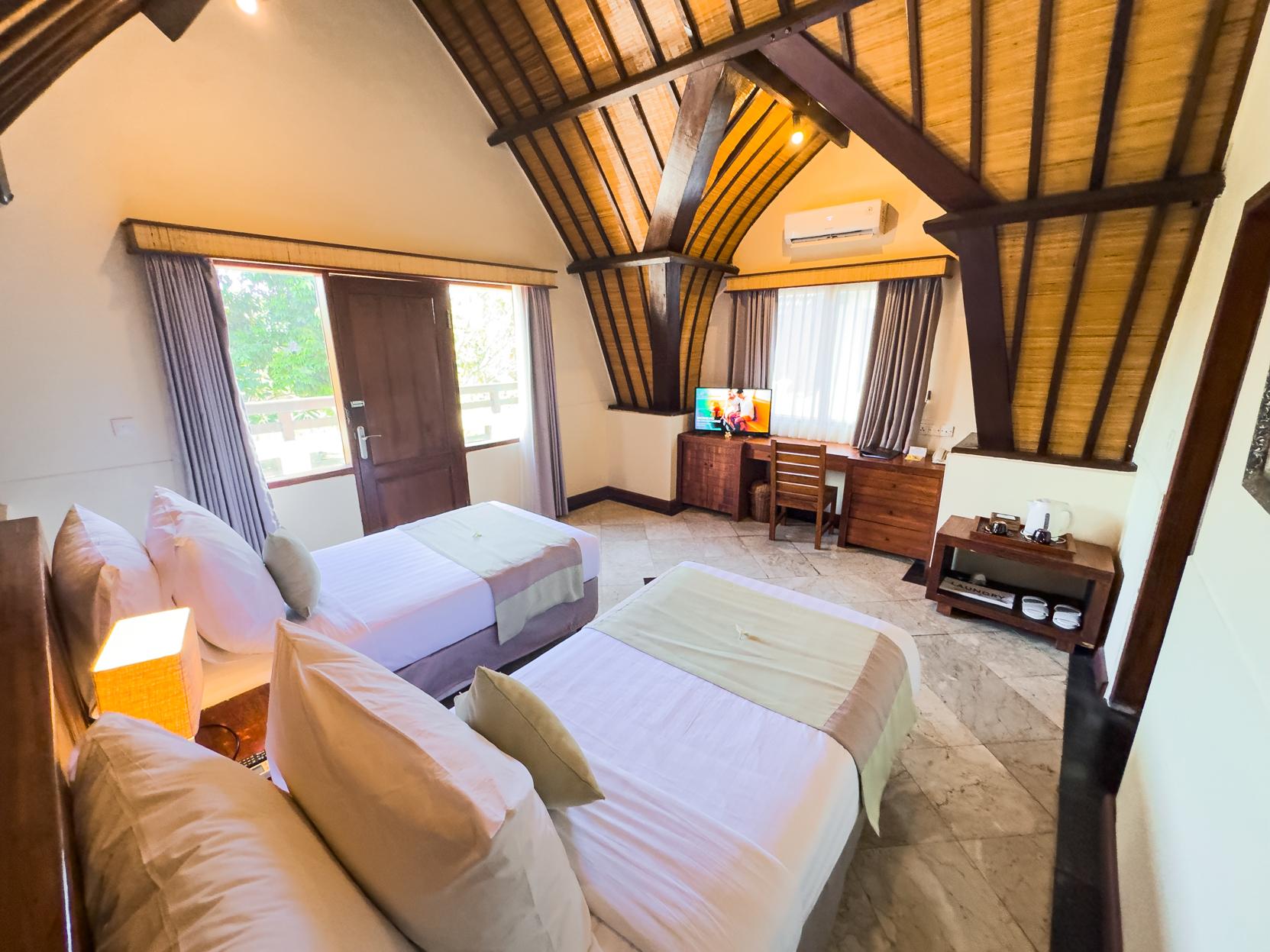 Lumbung Terrace Twin Bed