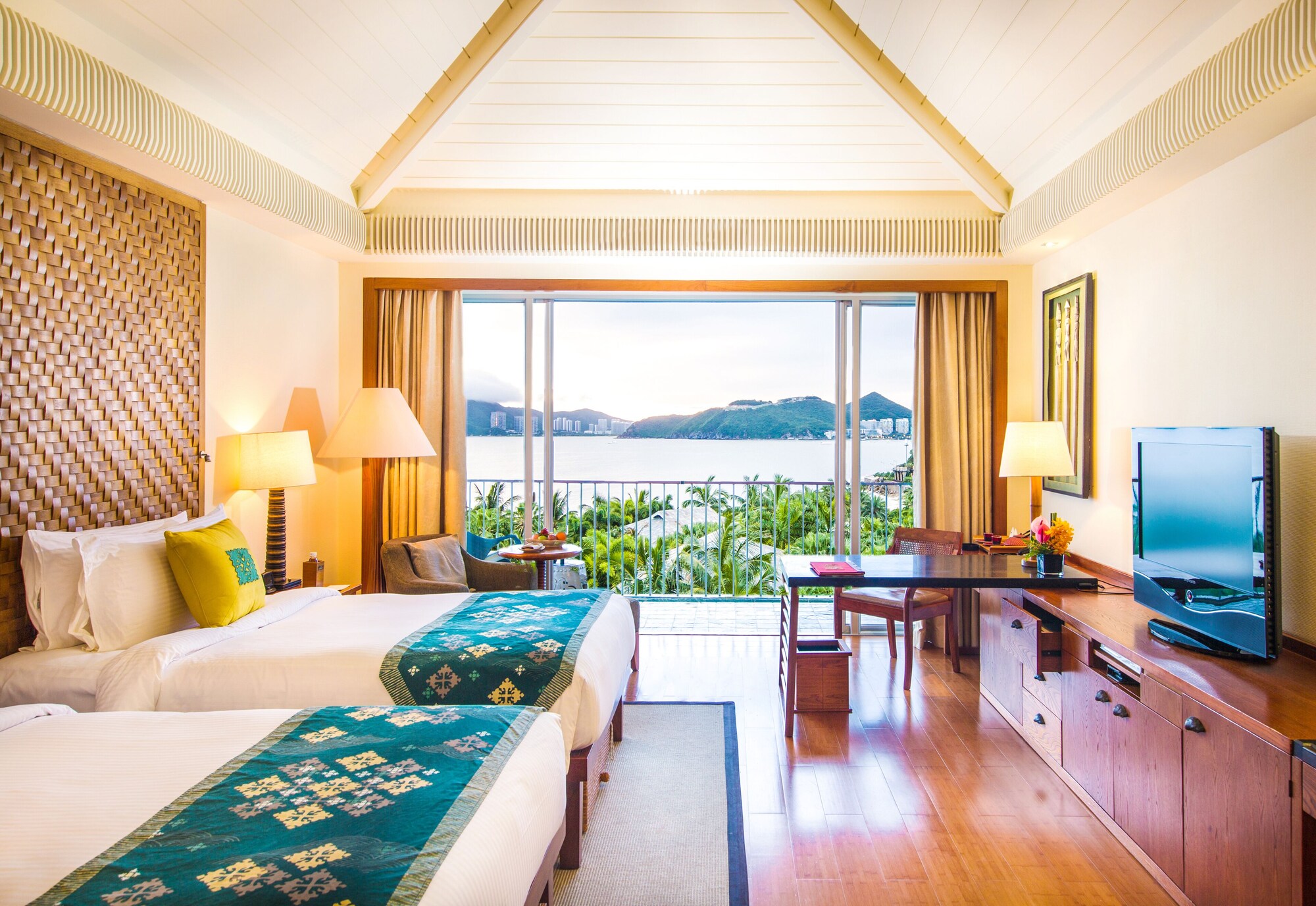 Room, Twin Beds, Ocean View