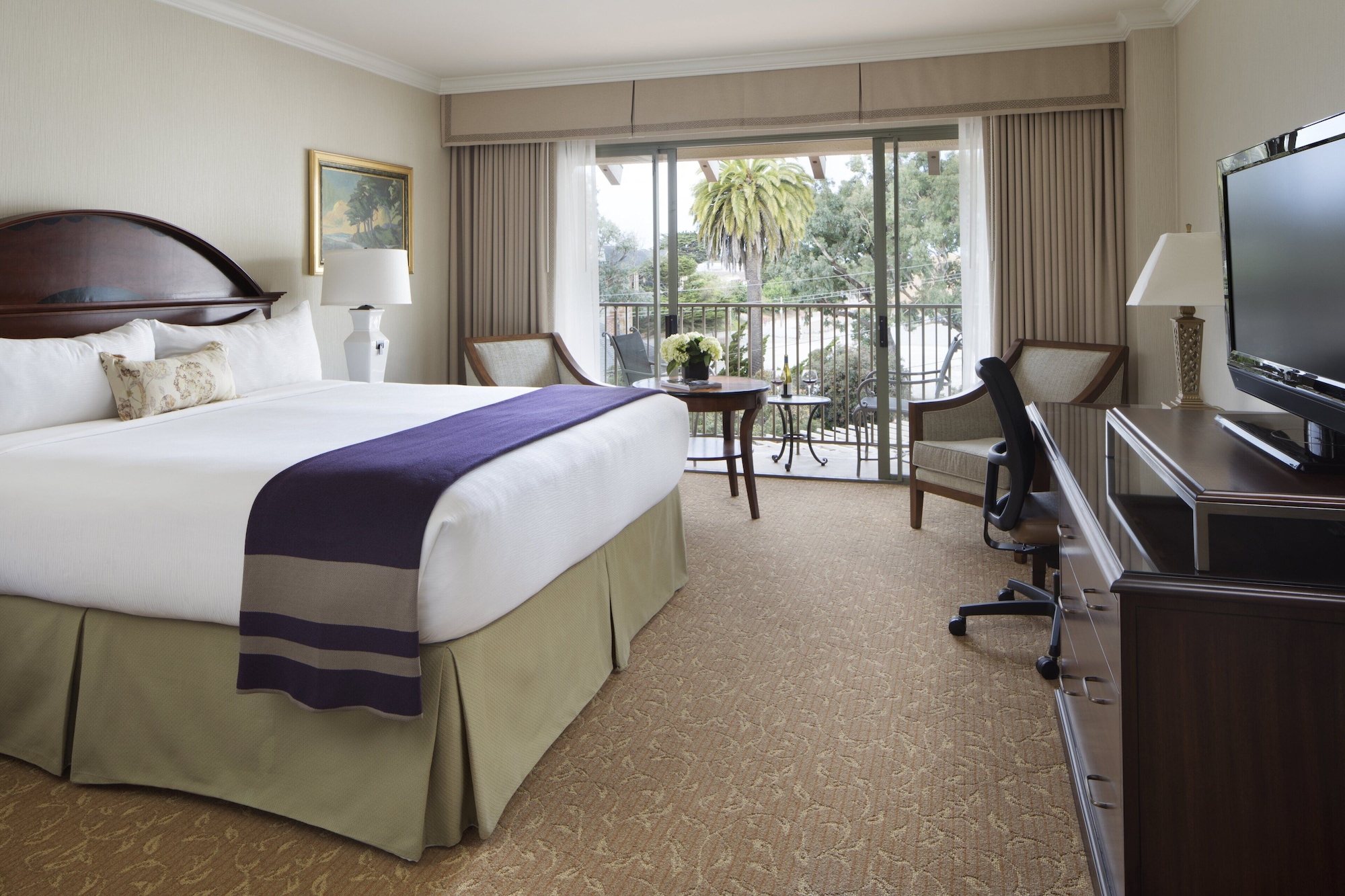 Room, 2 Queen Beds, Inland View, Balcony، Monterey Plaza Hotel & Spa 4/5